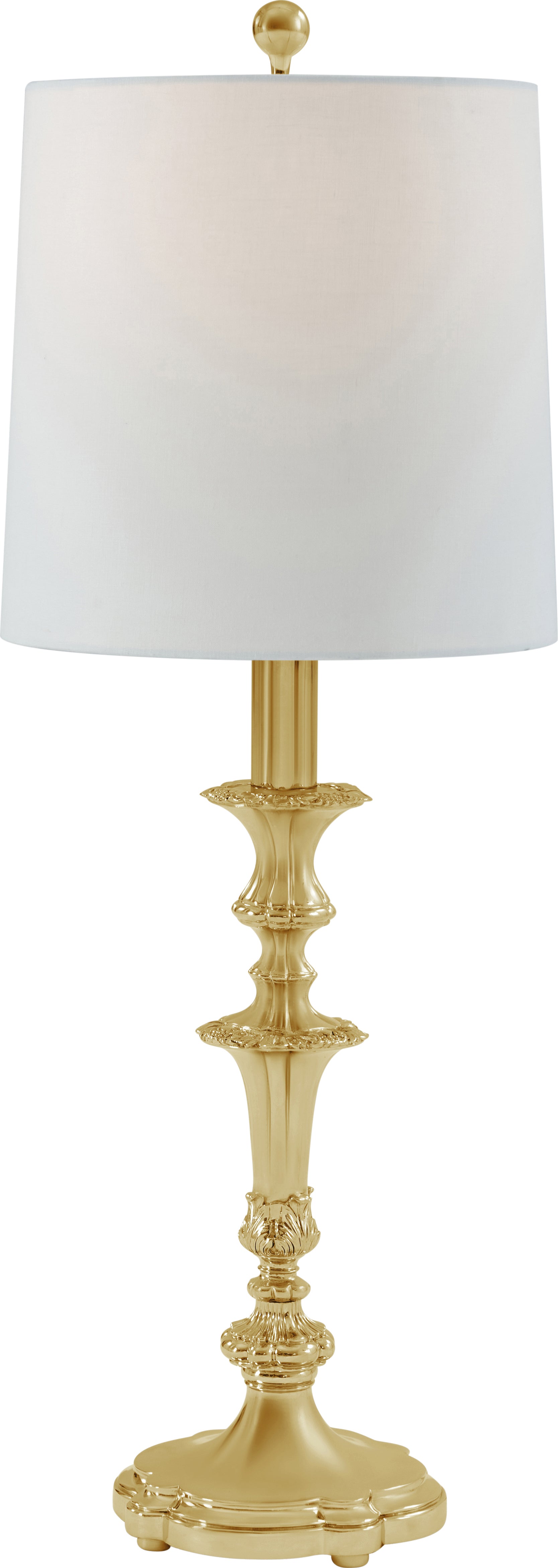 Brianna Buffet Lamp in Brass - Theodore Alexander
