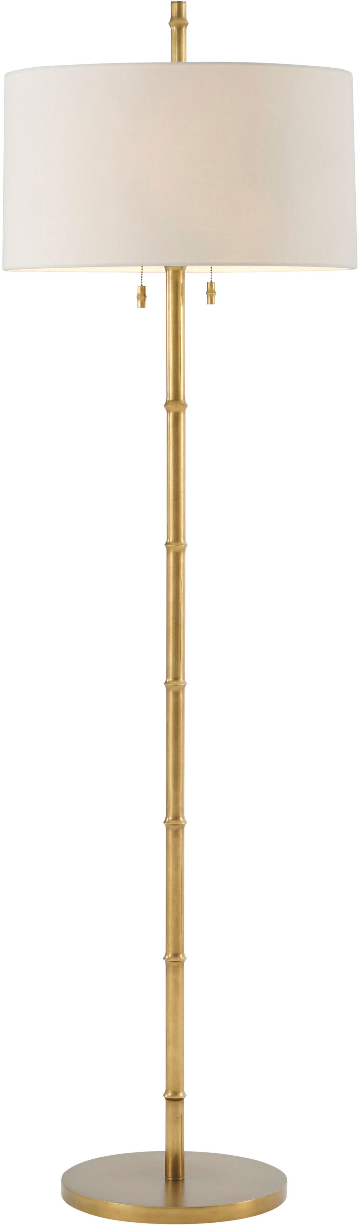 Kesden Floor Lamp in Brass - Theodore Alexander