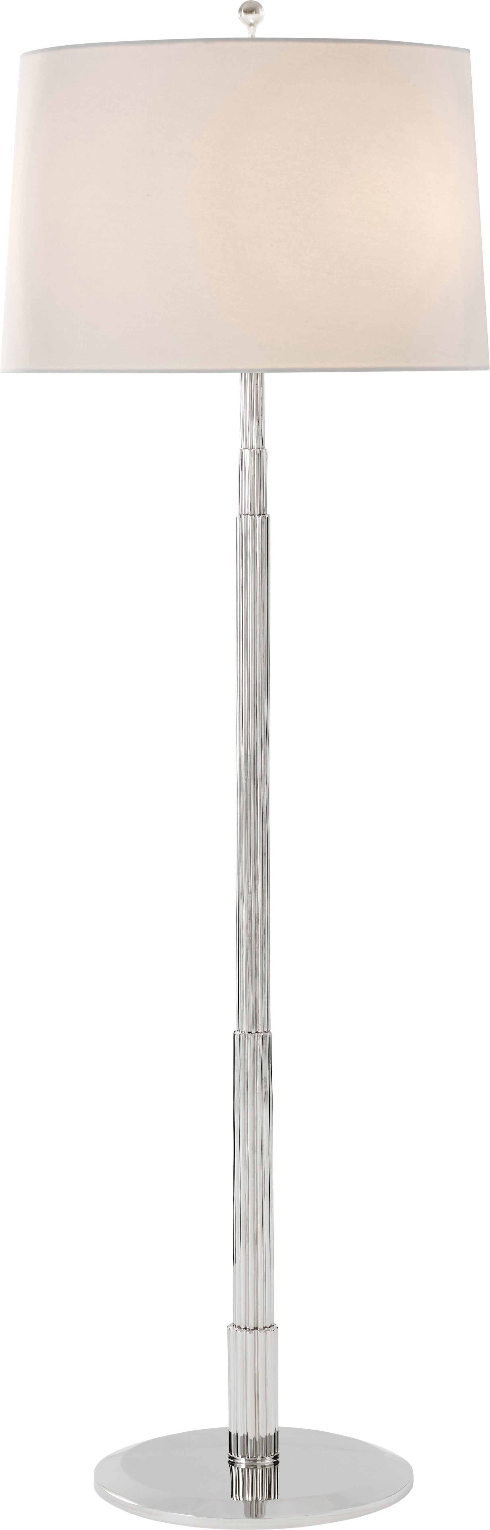 Empire Floor Lamp in Brass - Theodore Alexander