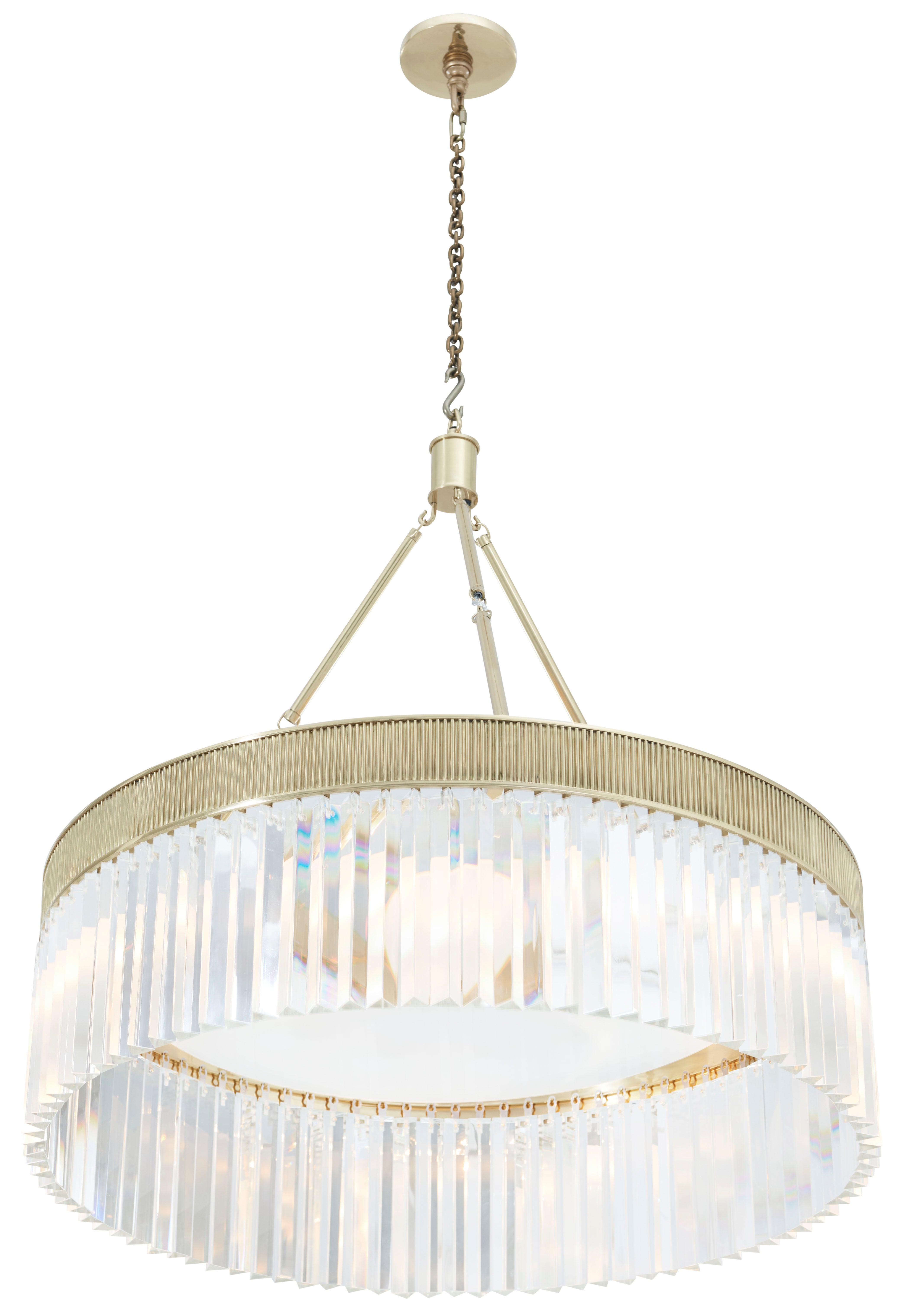 Simon Media Crystal Chandelier