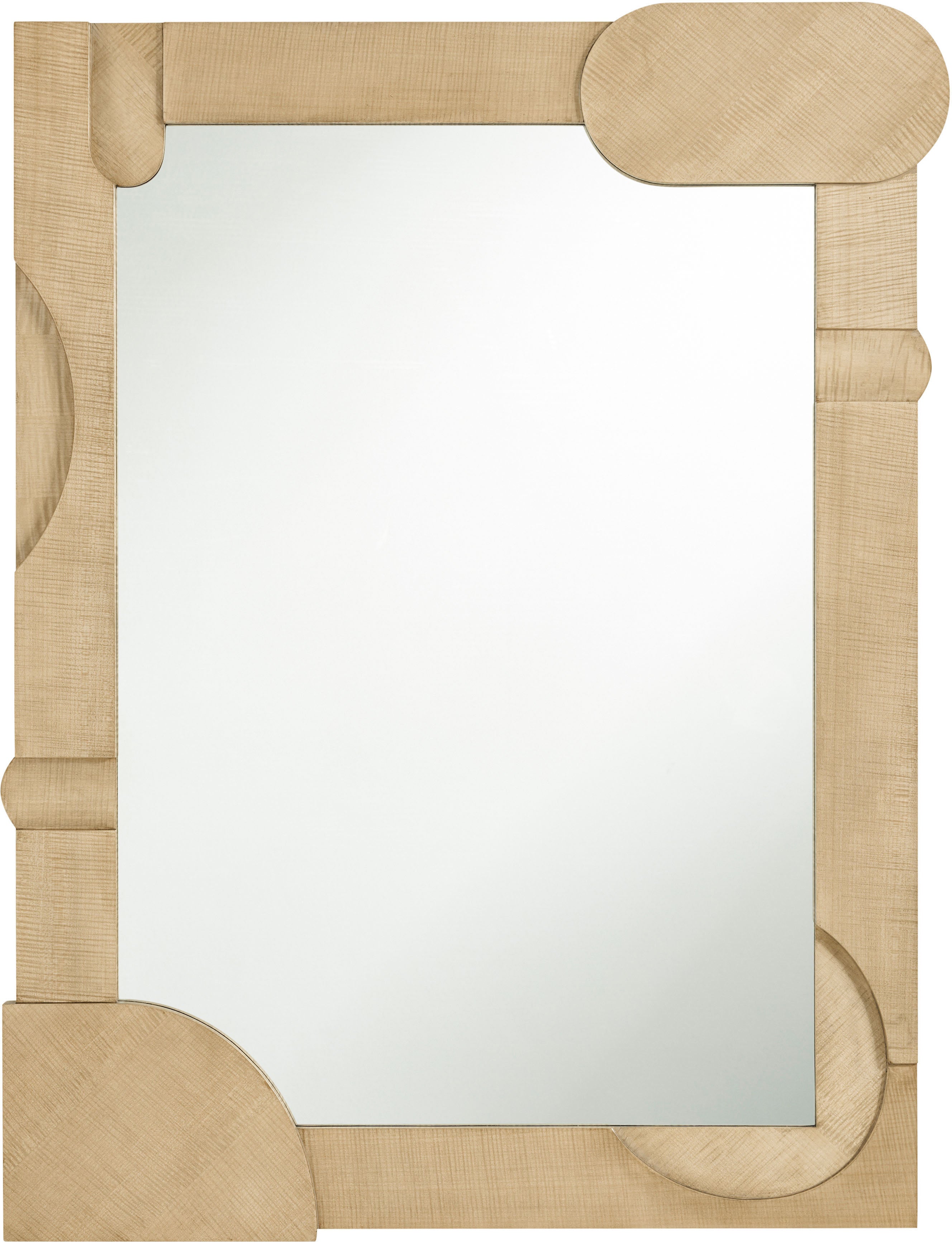 Origins Mirror in VCF1851_Sesame / Sycamore Veneer, mirror - Theodore Alexander