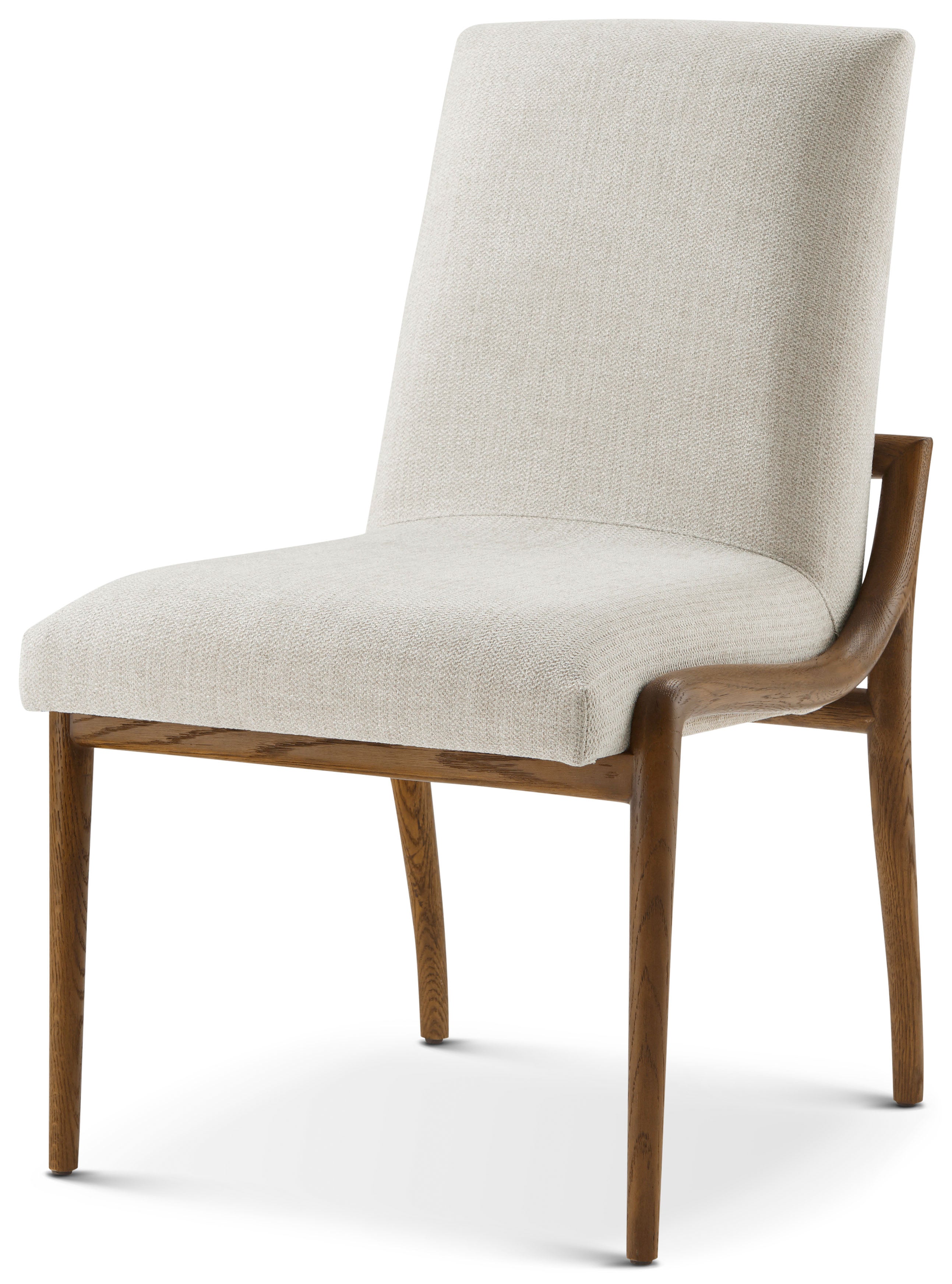Catalina Dining Side Chair II in PCF1177.1J2G_Earth / Wood - Theodore Alexander