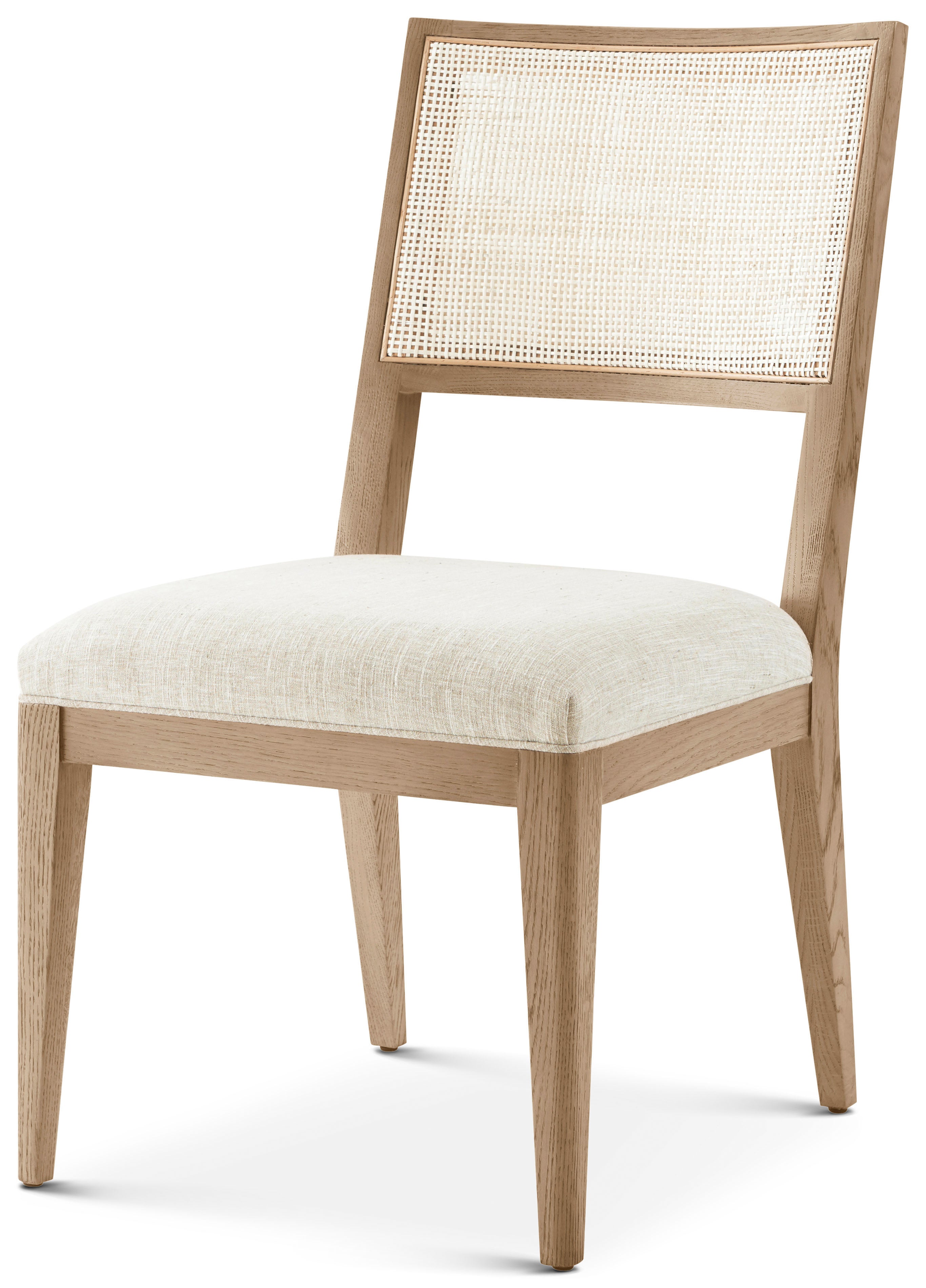 Catalina Dining Side Chair in PCF1176.1J2G_Dune / Solid Wood - Theodore Alexander
