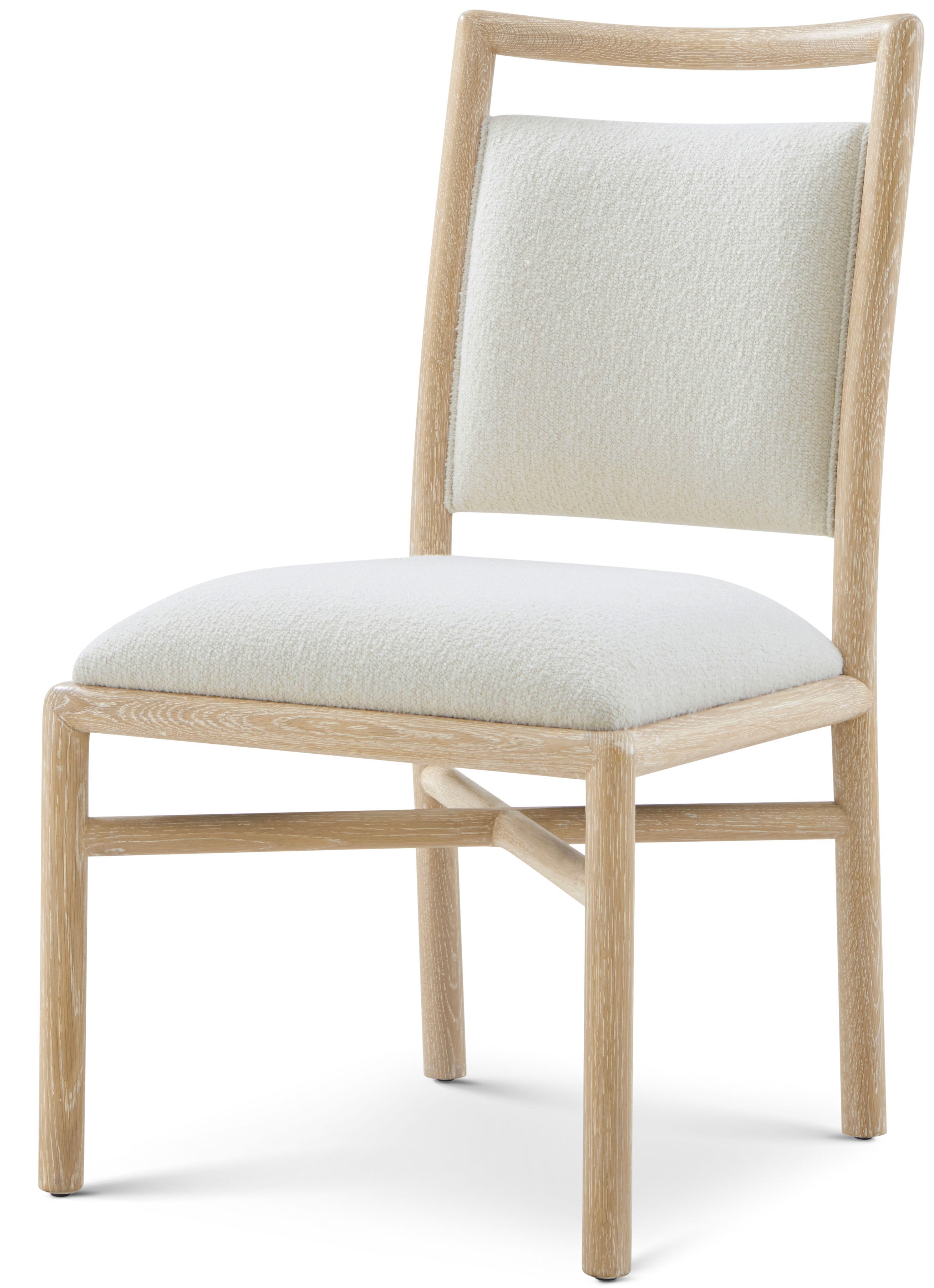 Montauk Upholstered Dining Side Chair in Solid Wood - Theodore Alexander