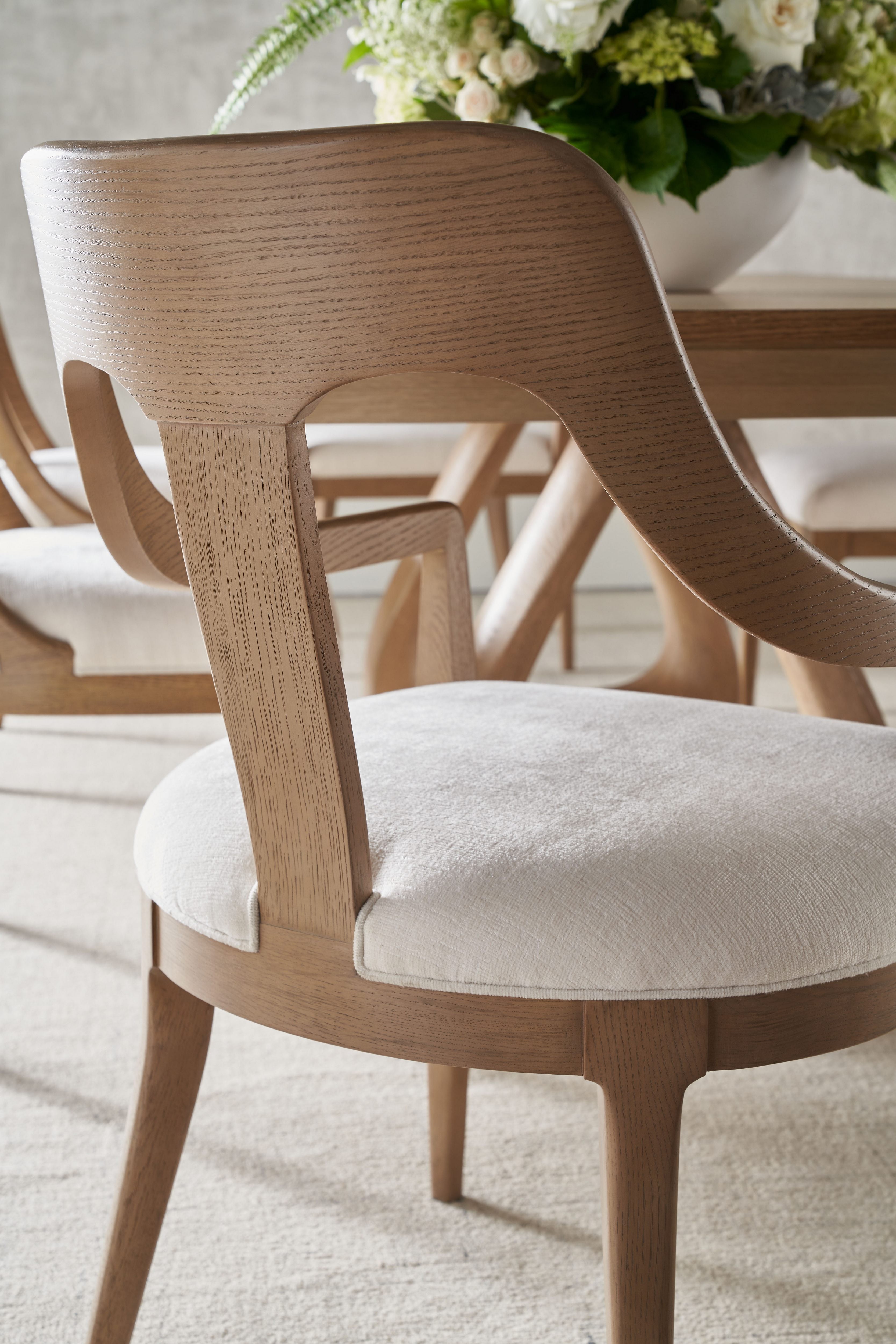 Essence Dining Arm Chair – Dining Chairs by Theodore Alexander | Sutter & Vale