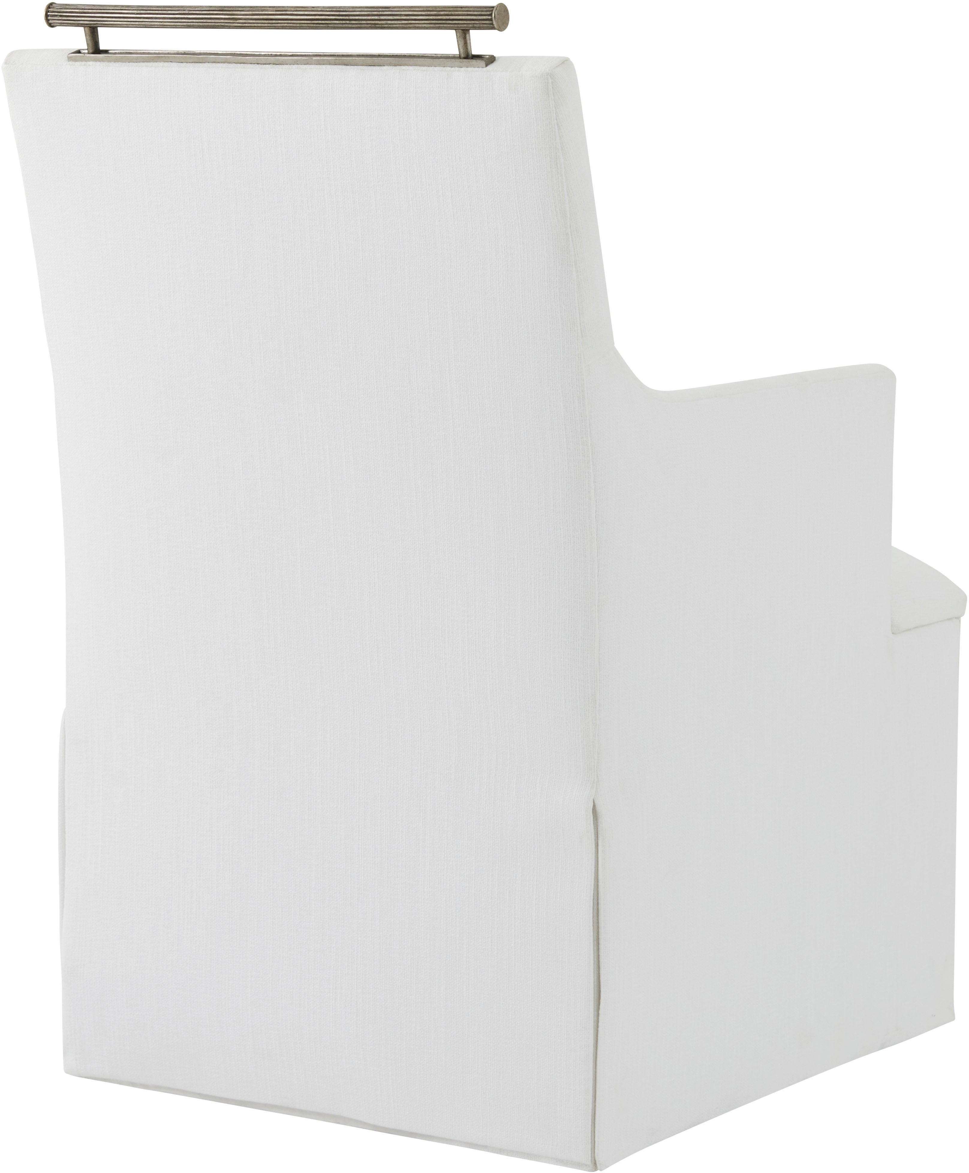 Balboa Upholstered Dining Armchair II – Dining Arm Chairs by Theodore Alexander | Sutter & Vale
