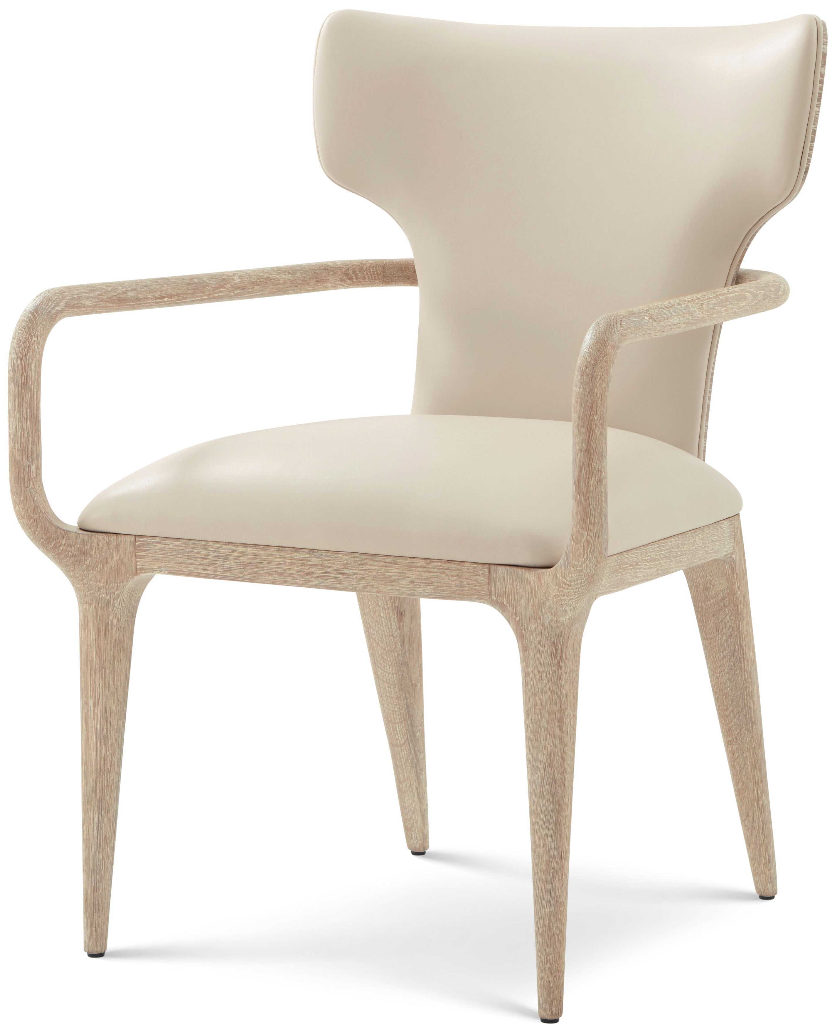 Repose Upholstered Dining Arm Chair II | Theodore Alexander | Sutter & Vale