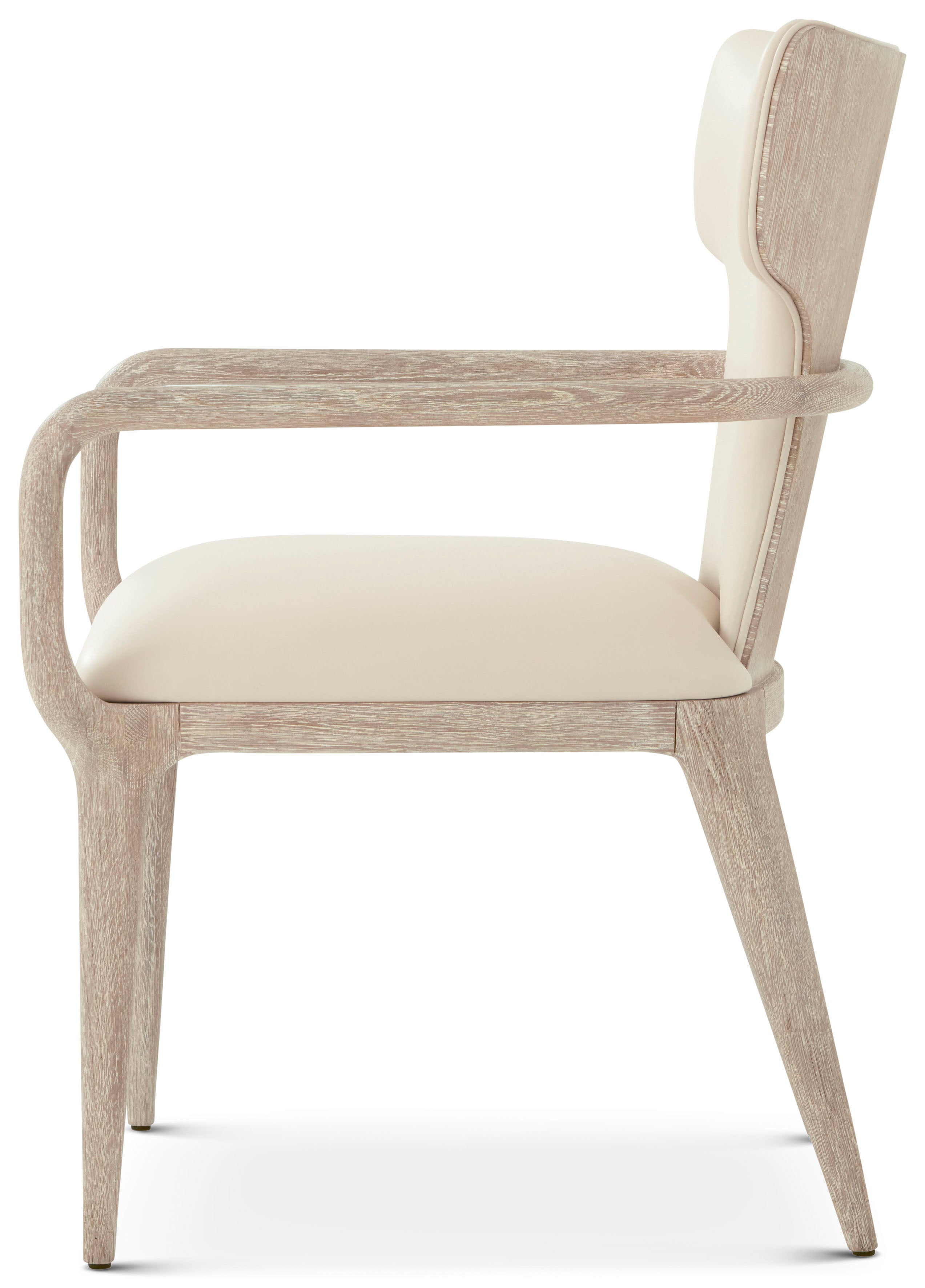 Repose Upholstered Dining Arm Chair II | Theodore Alexander | Sutter & Vale