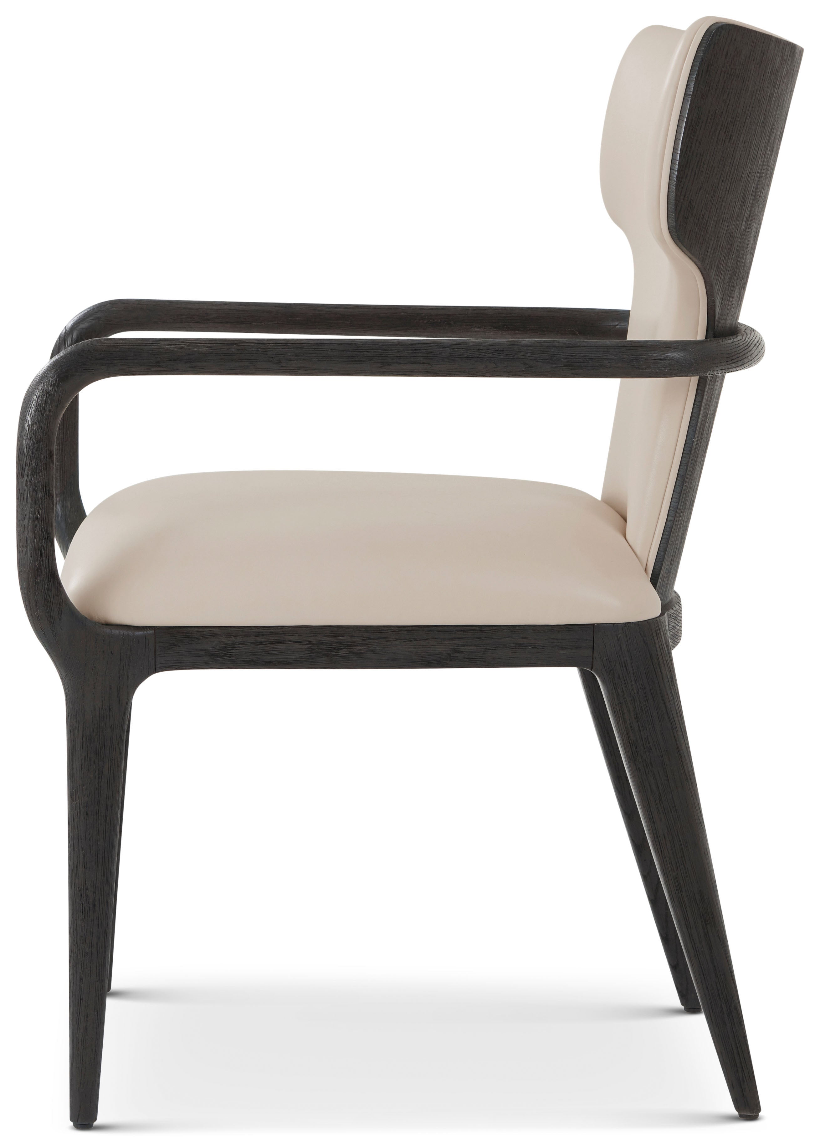 Repose Upholstered Dining Arm Chair II | Theodore Alexander | Sutter & Vale