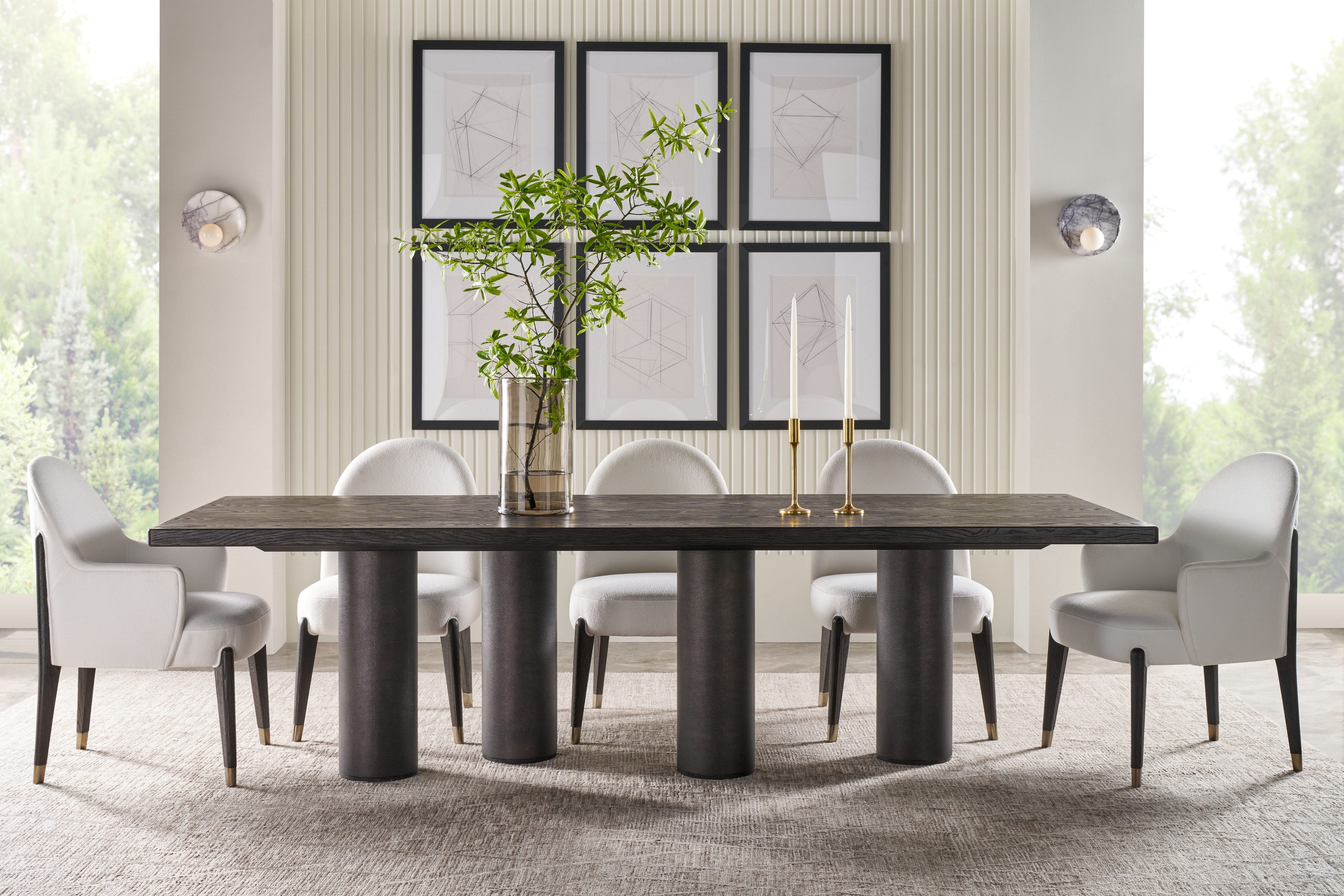 Luna Dining Arm Chair II – Dining Chairs by Theodore Alexander | Sutter & Vale