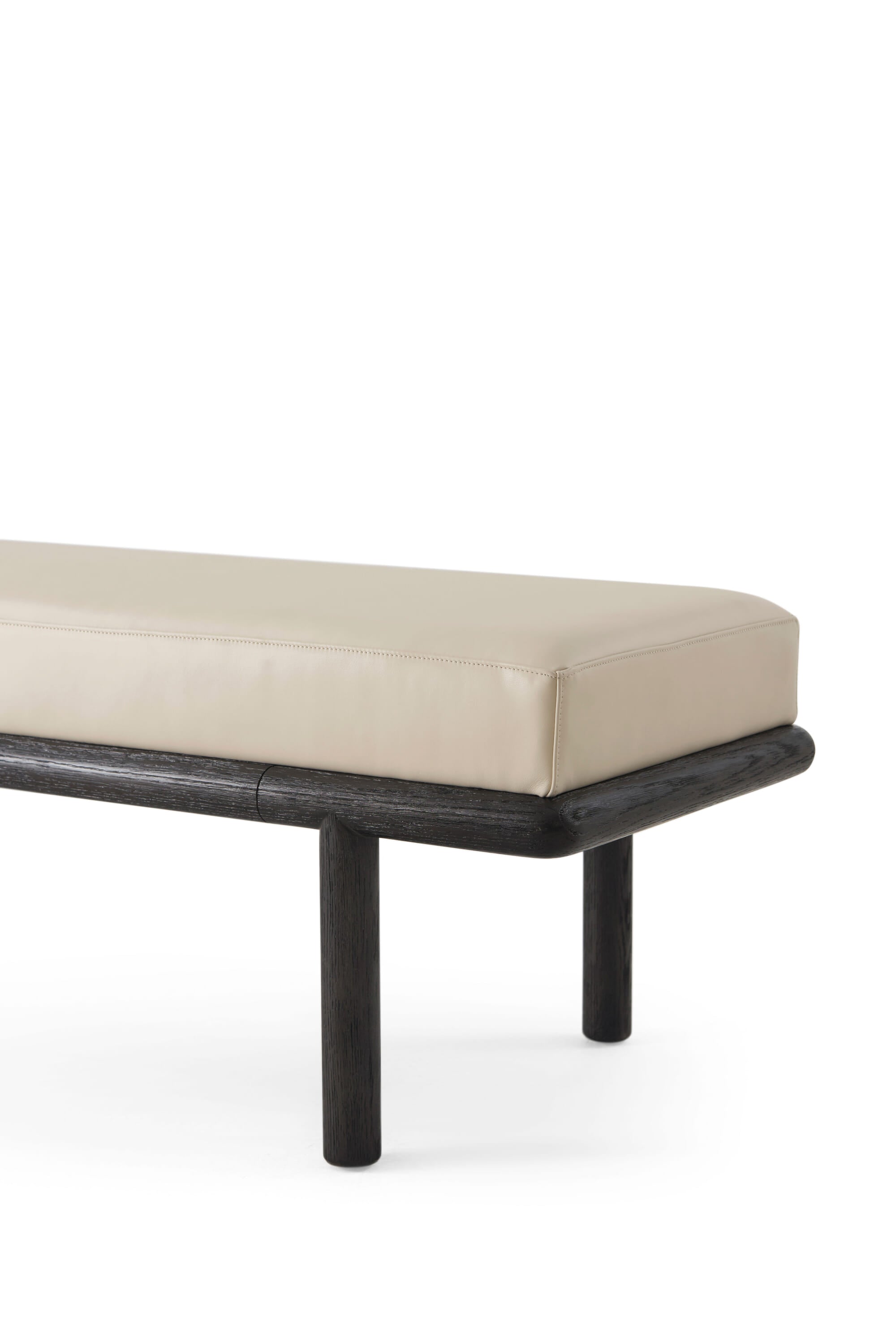 Repose upholstered End of Bed Bench – Benches by Theodore Alexander | Sutter & Vale