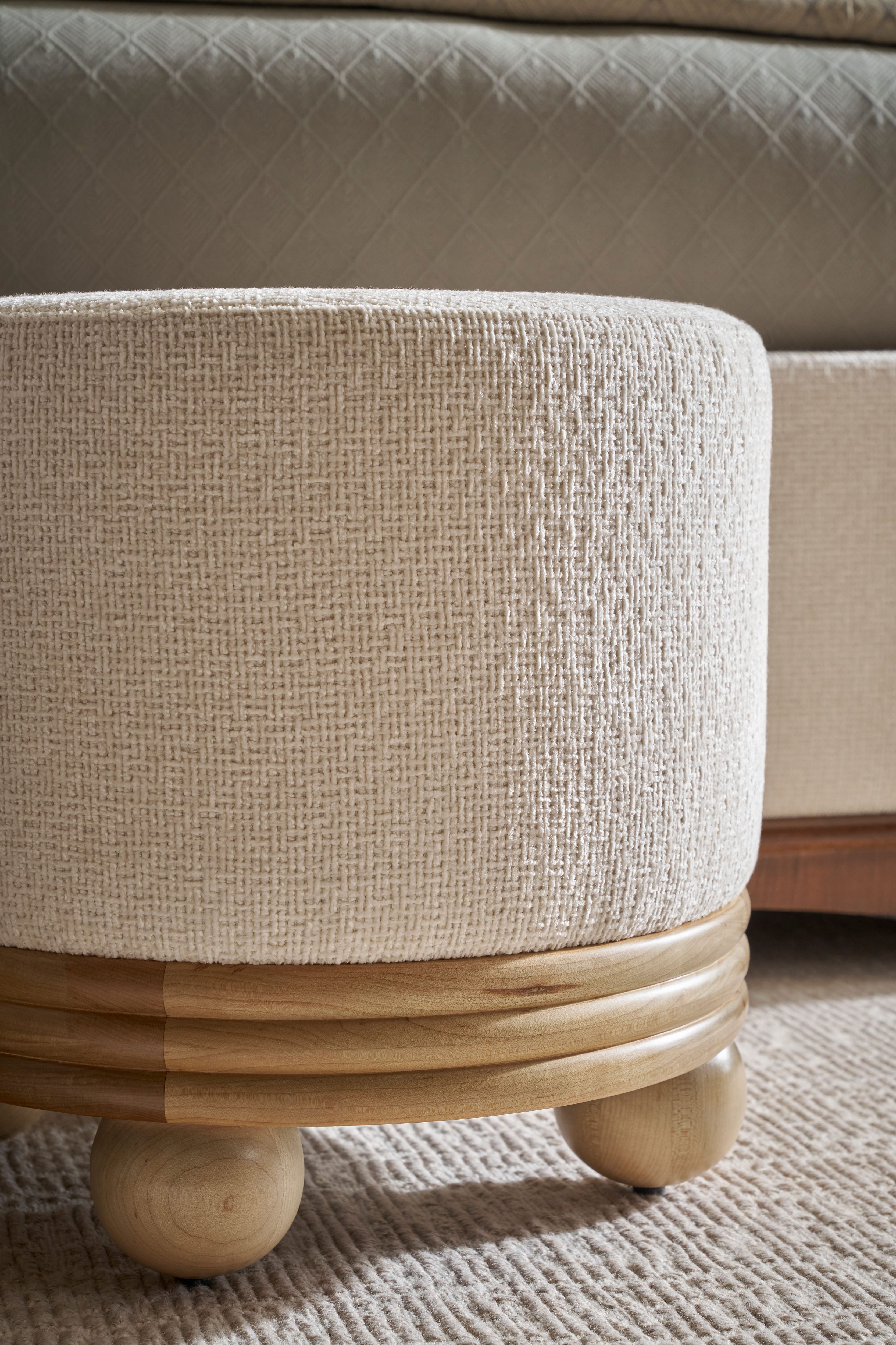 Origins Ottoman – Bar & Counter Stools by Theodore Alexander | Sutter & Vale