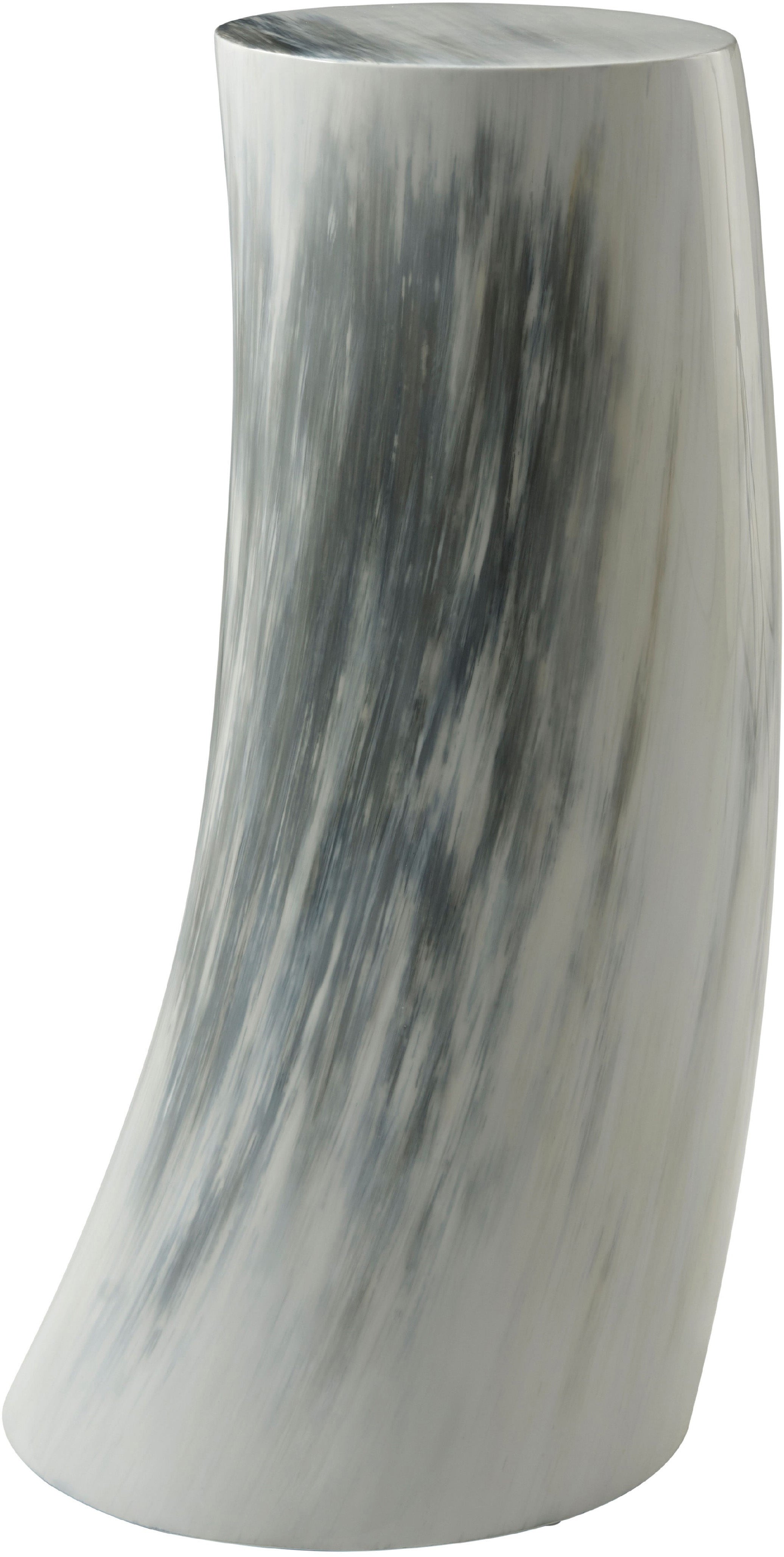 Horn Drink Table in Composite - Theodore Alexander