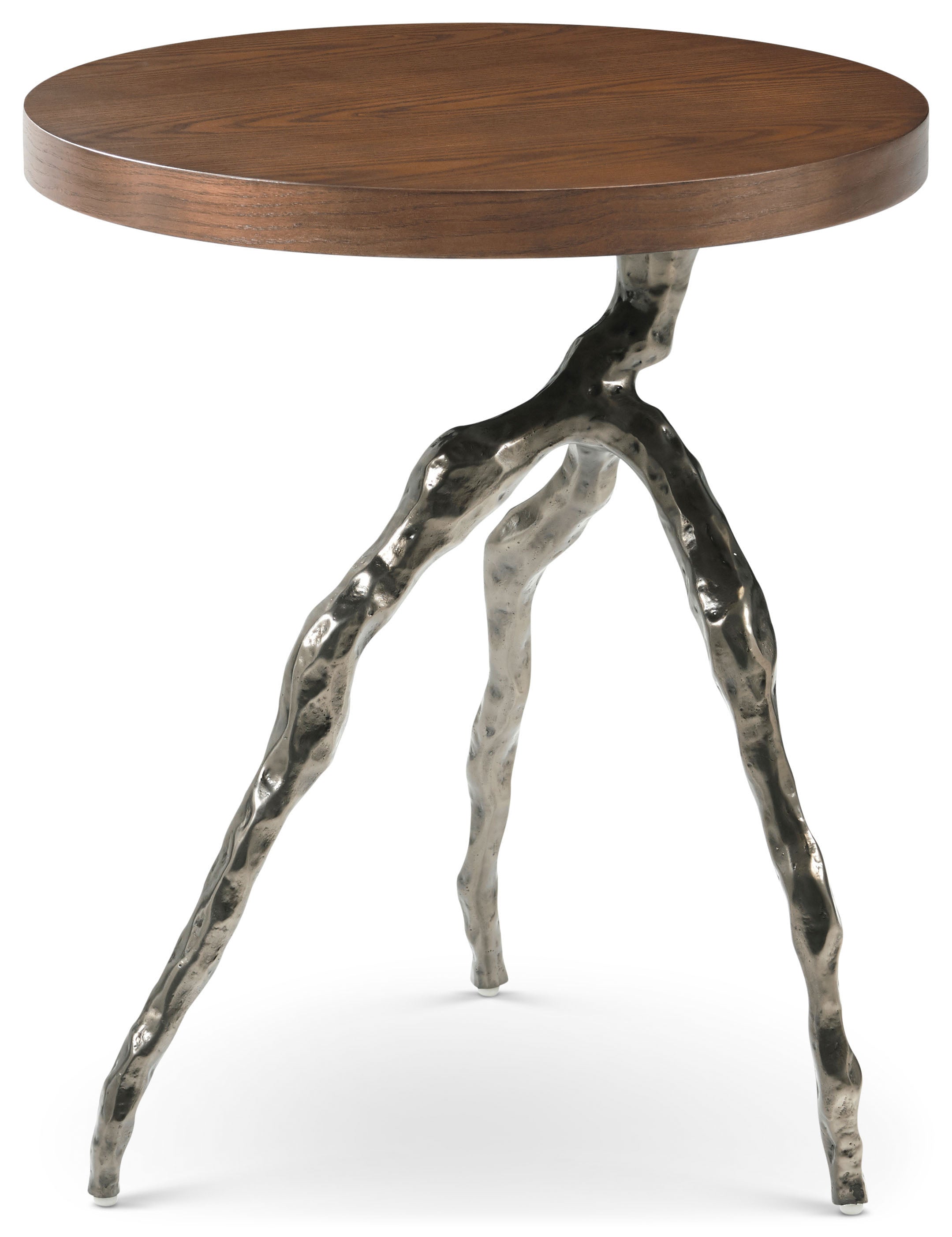 Catalina Branch Accent Table in PCF1177.1J2G_Earth_MCF552.A_Volcanic_Catalina / Veneer, Aluminium - Theodore Alexander