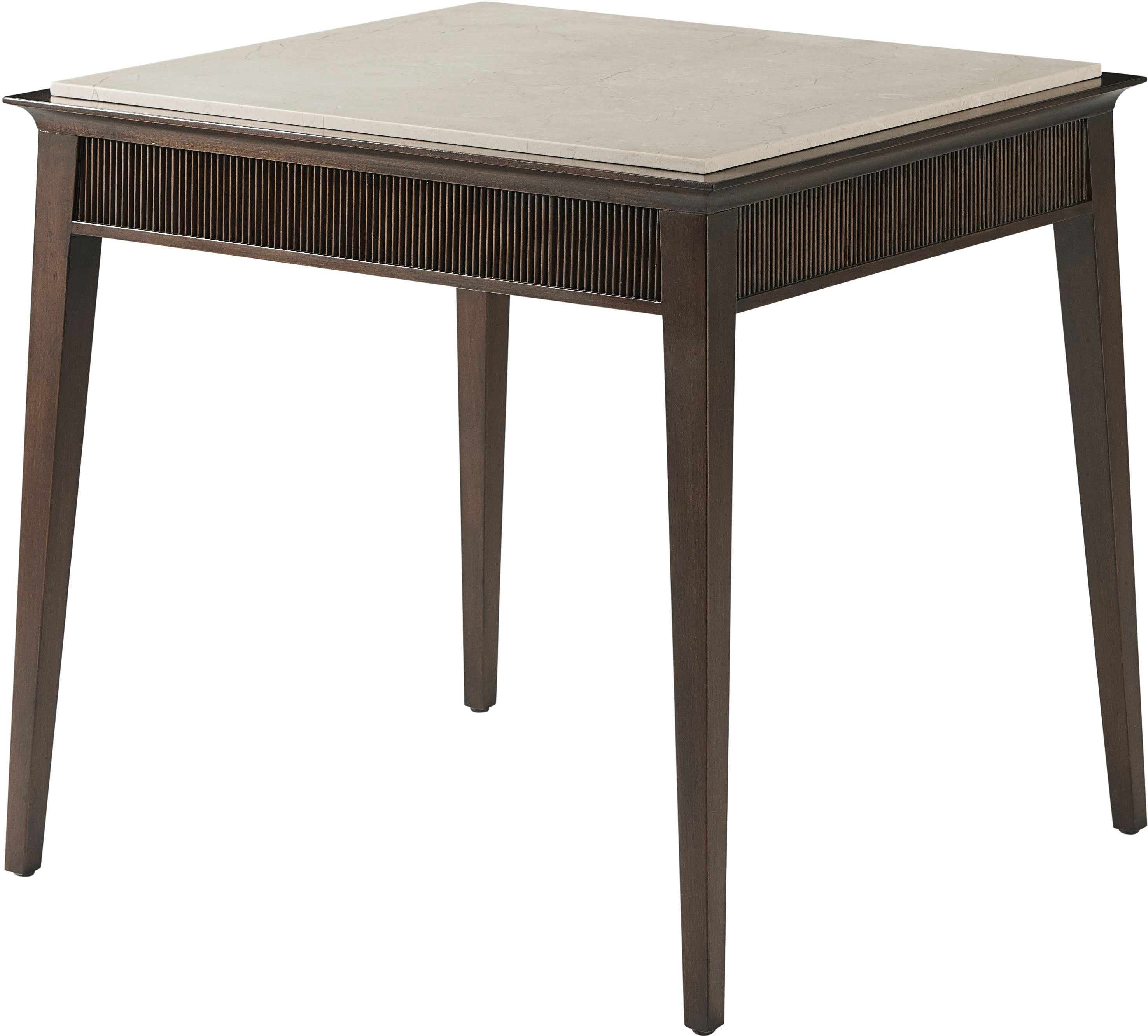 Lido Side Table II in VCF1736.2G_Bistre / Wood, Maple - Theodore Alexander