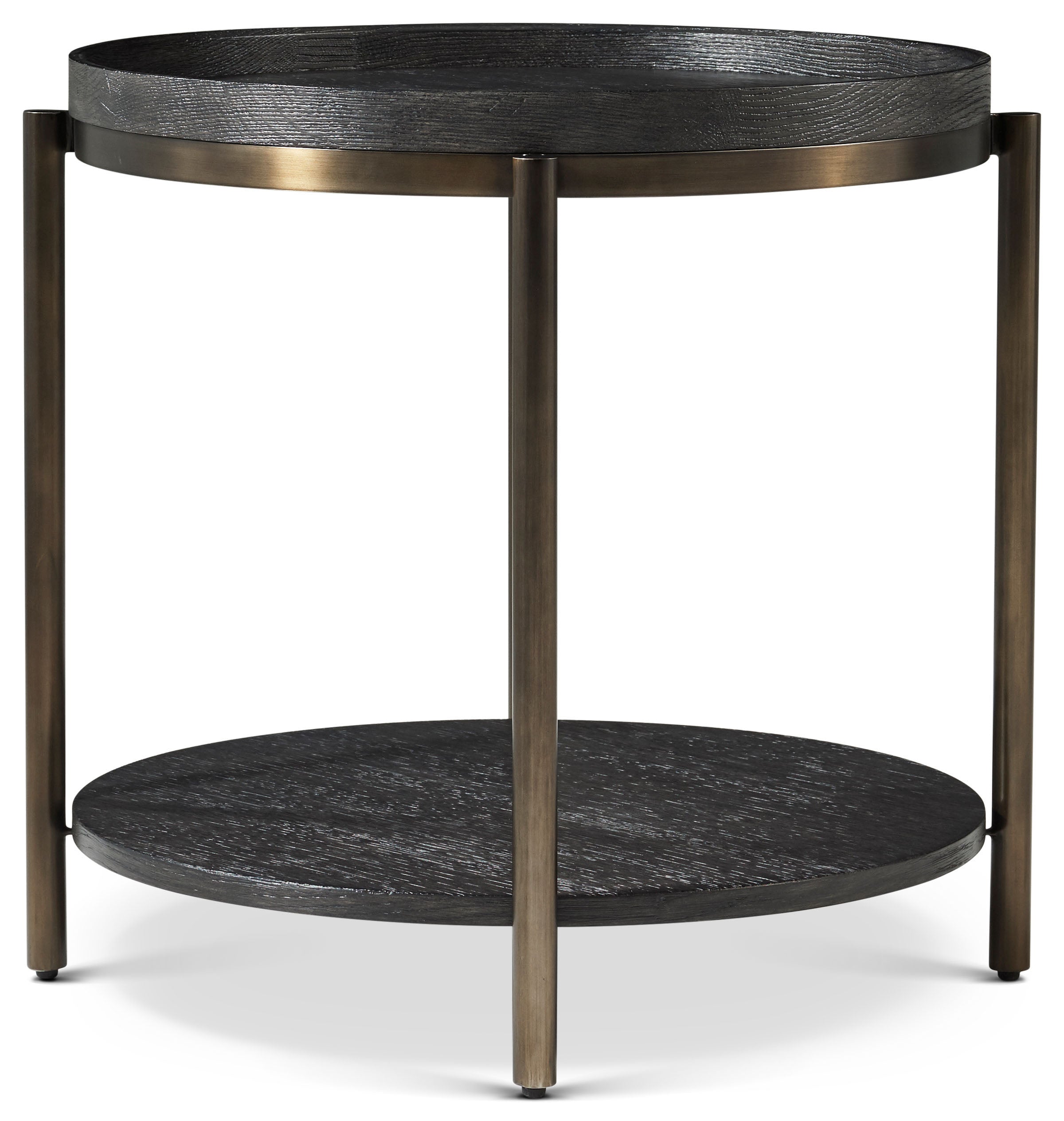 Repose Round Side Table – Side Tables by Theodore Alexander | Sutter & Vale