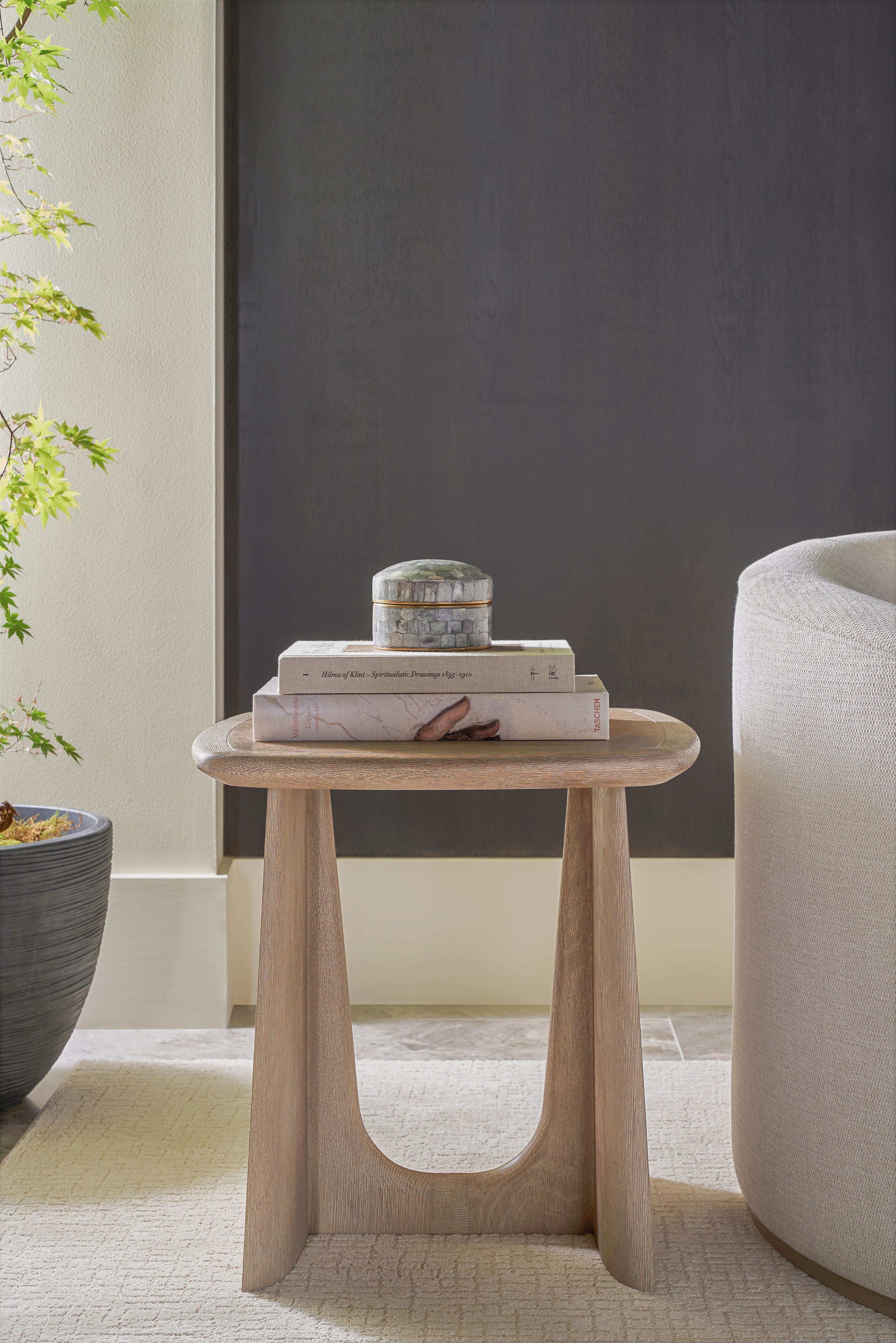 Repose Square Side Table – Side Tables by Theodore Alexander | Sutter & Vale