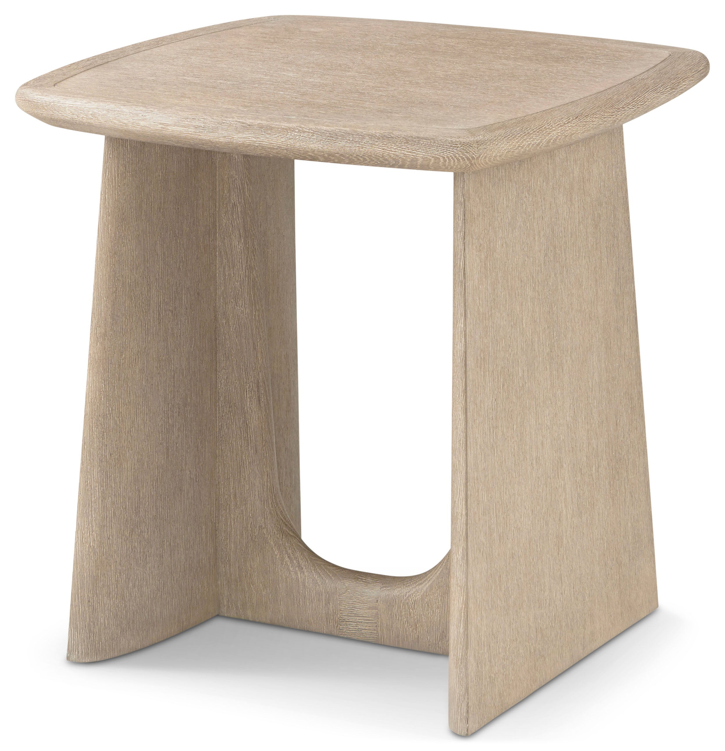 Repose Square Side Table in PCF1175.1K2HA3F_Grey_Oak / Wood, veneer - Theodore Alexander