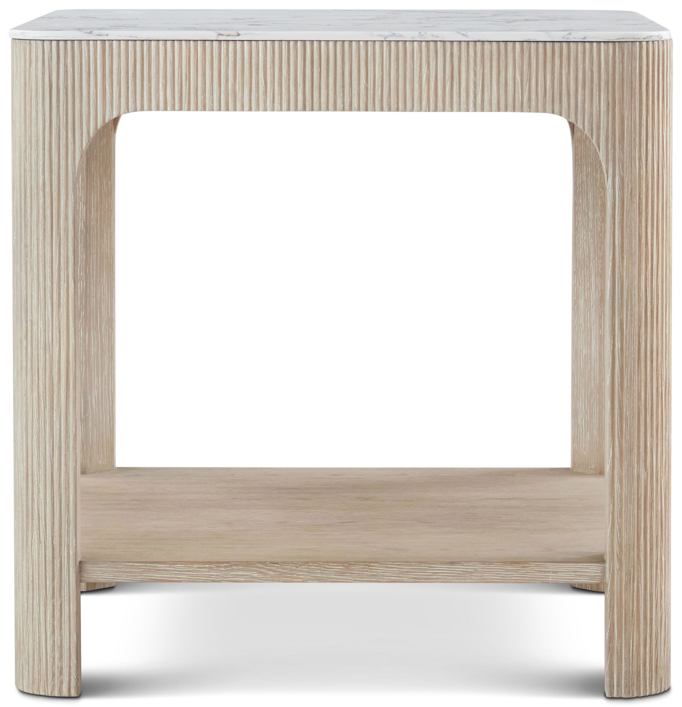 Horizon Square Quartz Side Table – Side Tables by Theodore Alexander | Sutter & Vale