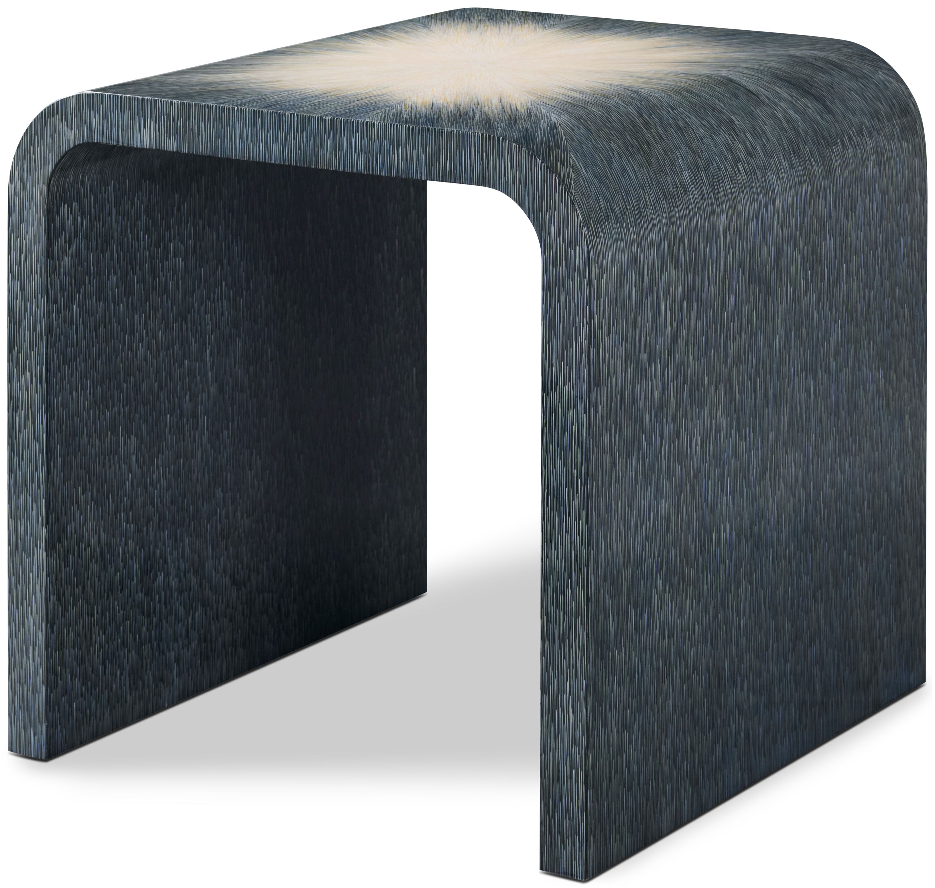 Panos Square Side Table in Okoume Veneer - Theodore Alexander