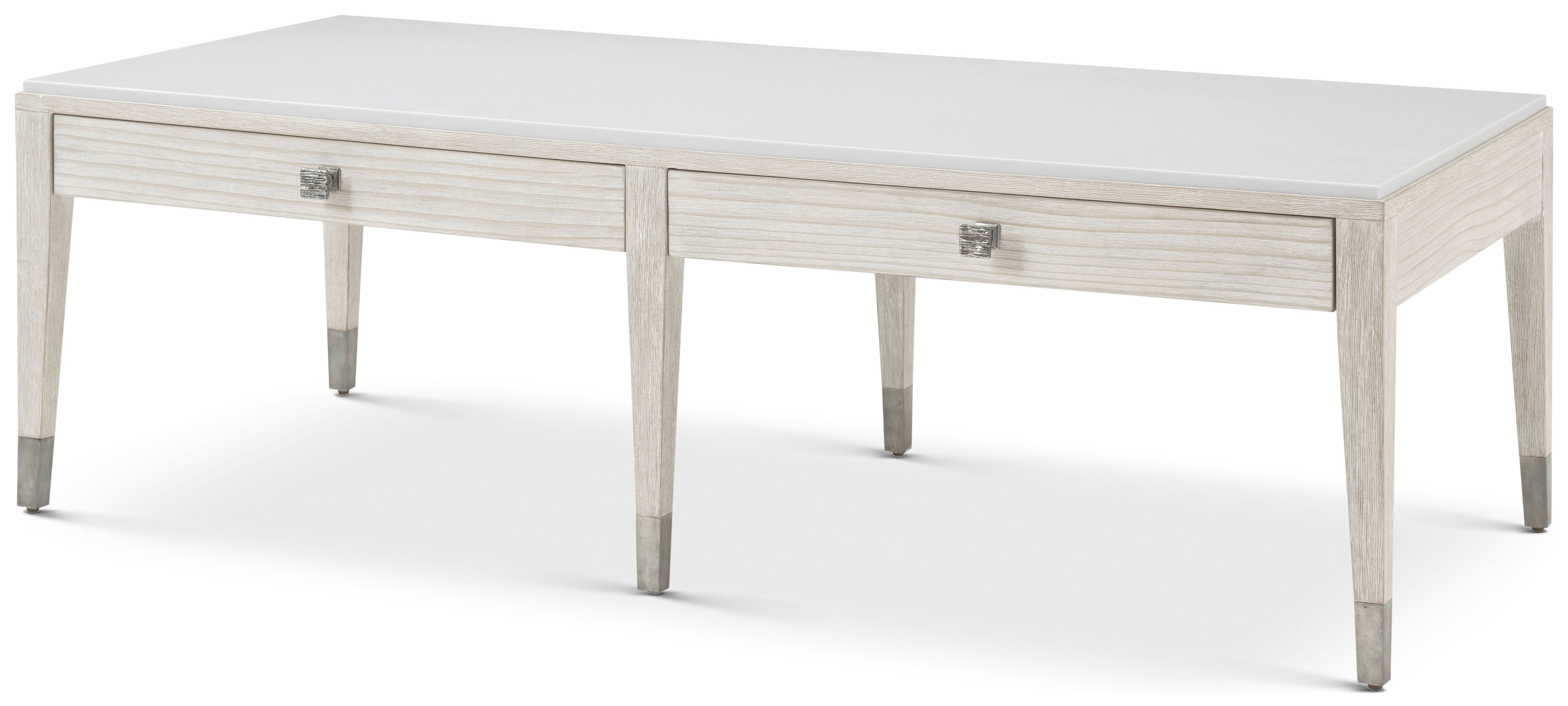 Breeze Two Drawer Cocktail Table | Theodore Alexander | Sutter & Vale