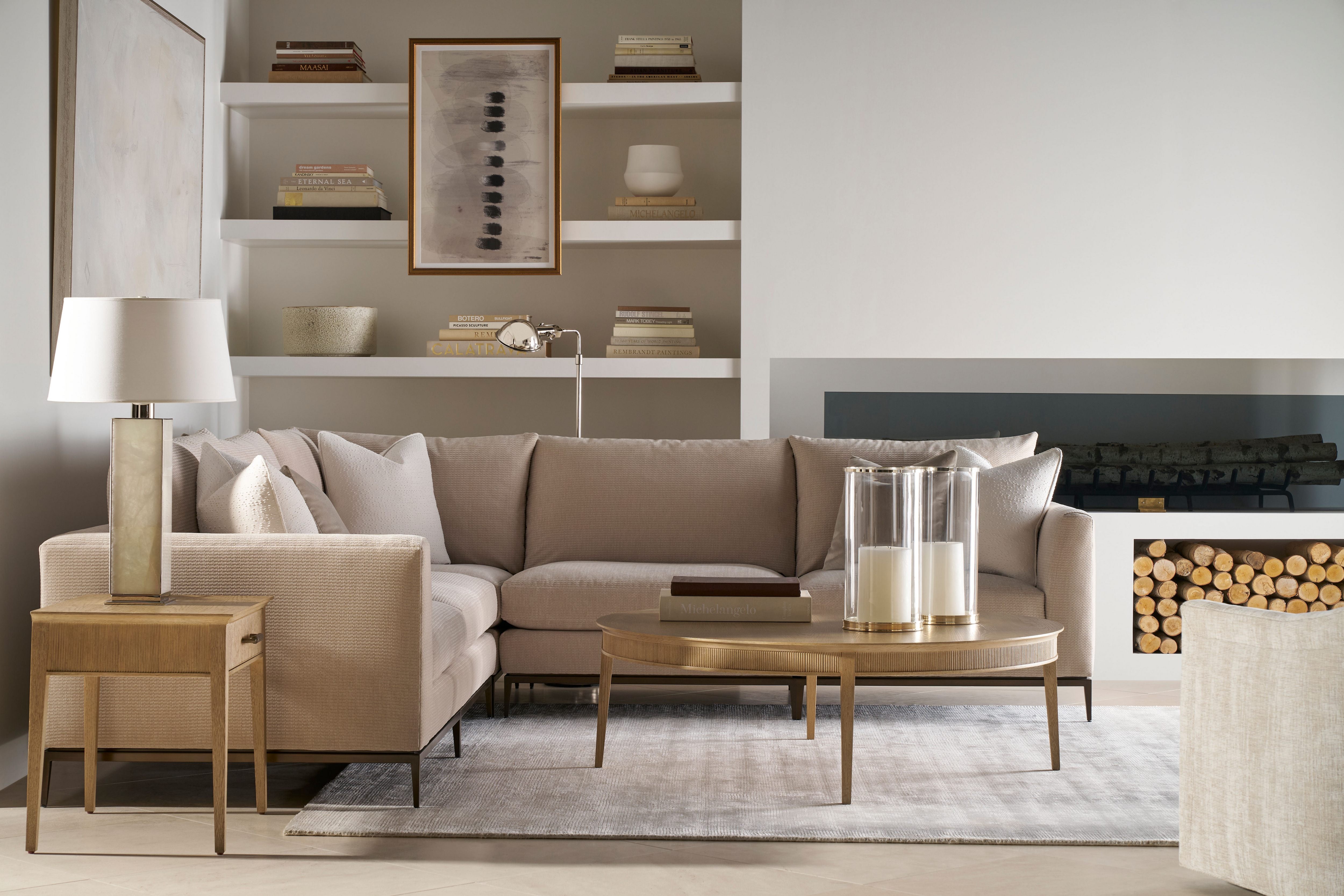Balboa Round Cocktail Table – Cocktail Tables by Theodore Alexander | Sutter & Vale