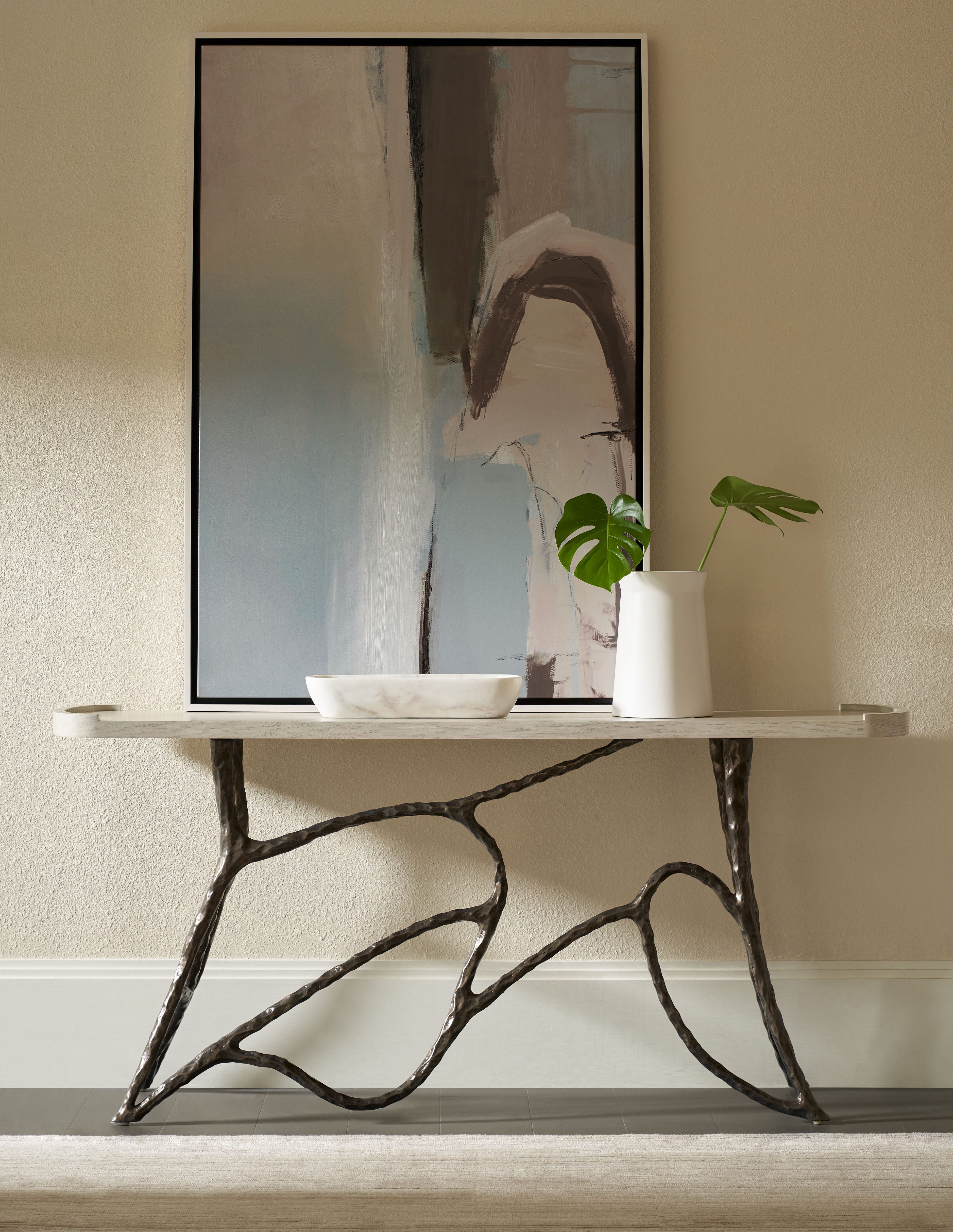 Essence Metal Console – Console Tables by Theodore Alexander | Sutter & Vale