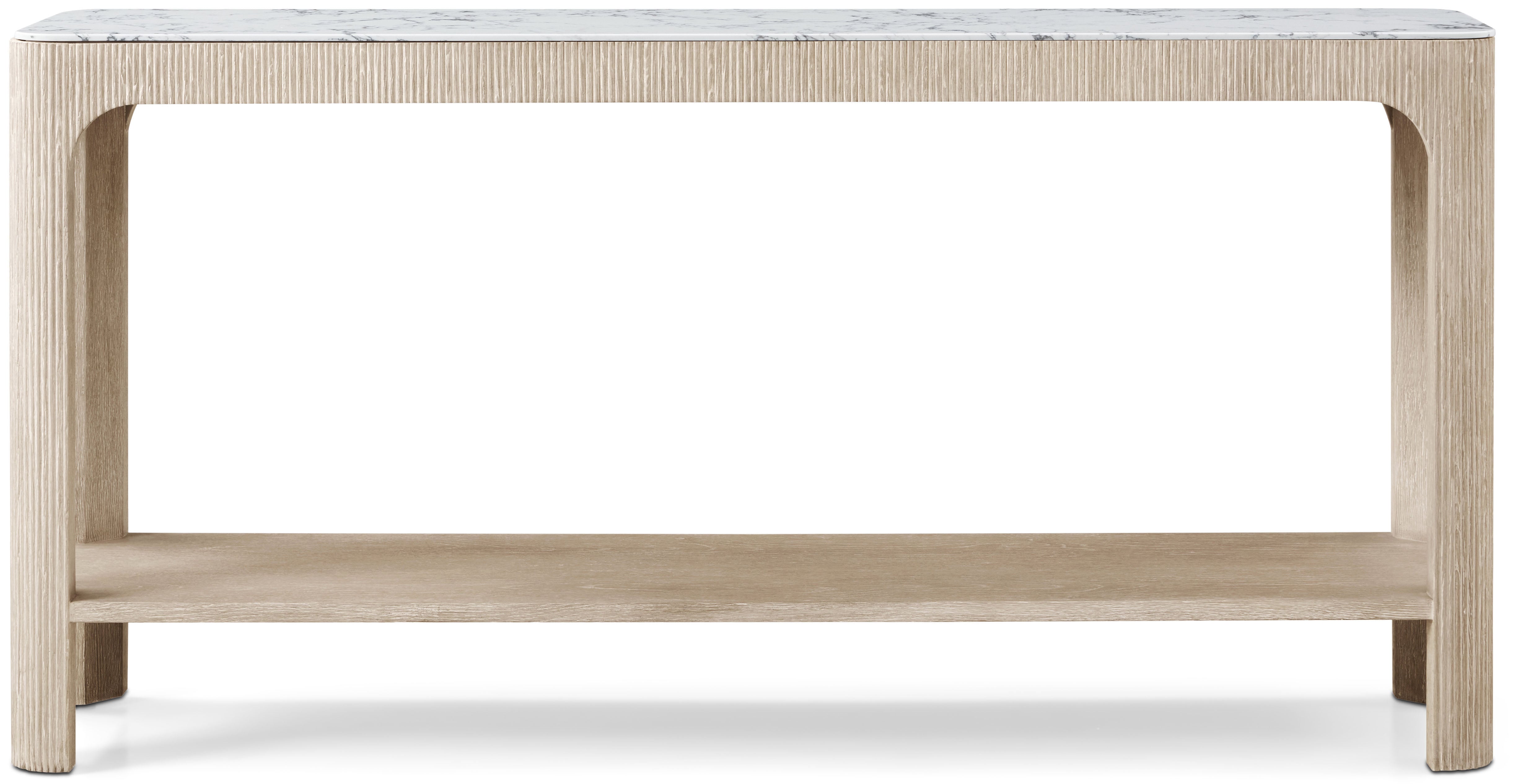 Horizon Quartz Console Table | Theodore Alexander | Sutter & Vale