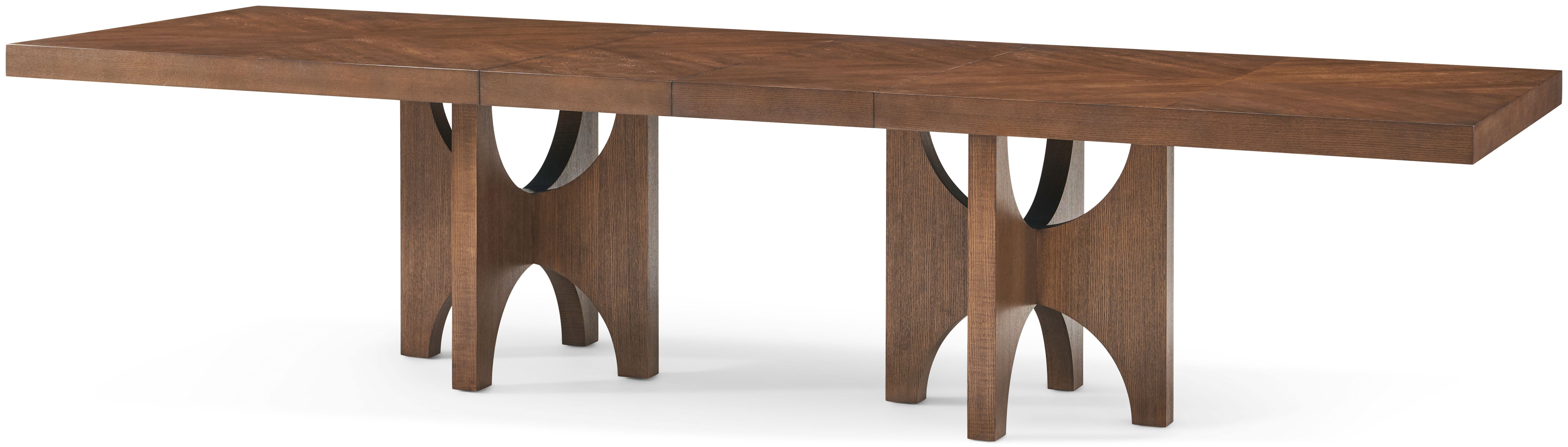 Catalina Extending Dining Table in PCF1177.1J2G_Earth / Veneer - Theodore Alexander