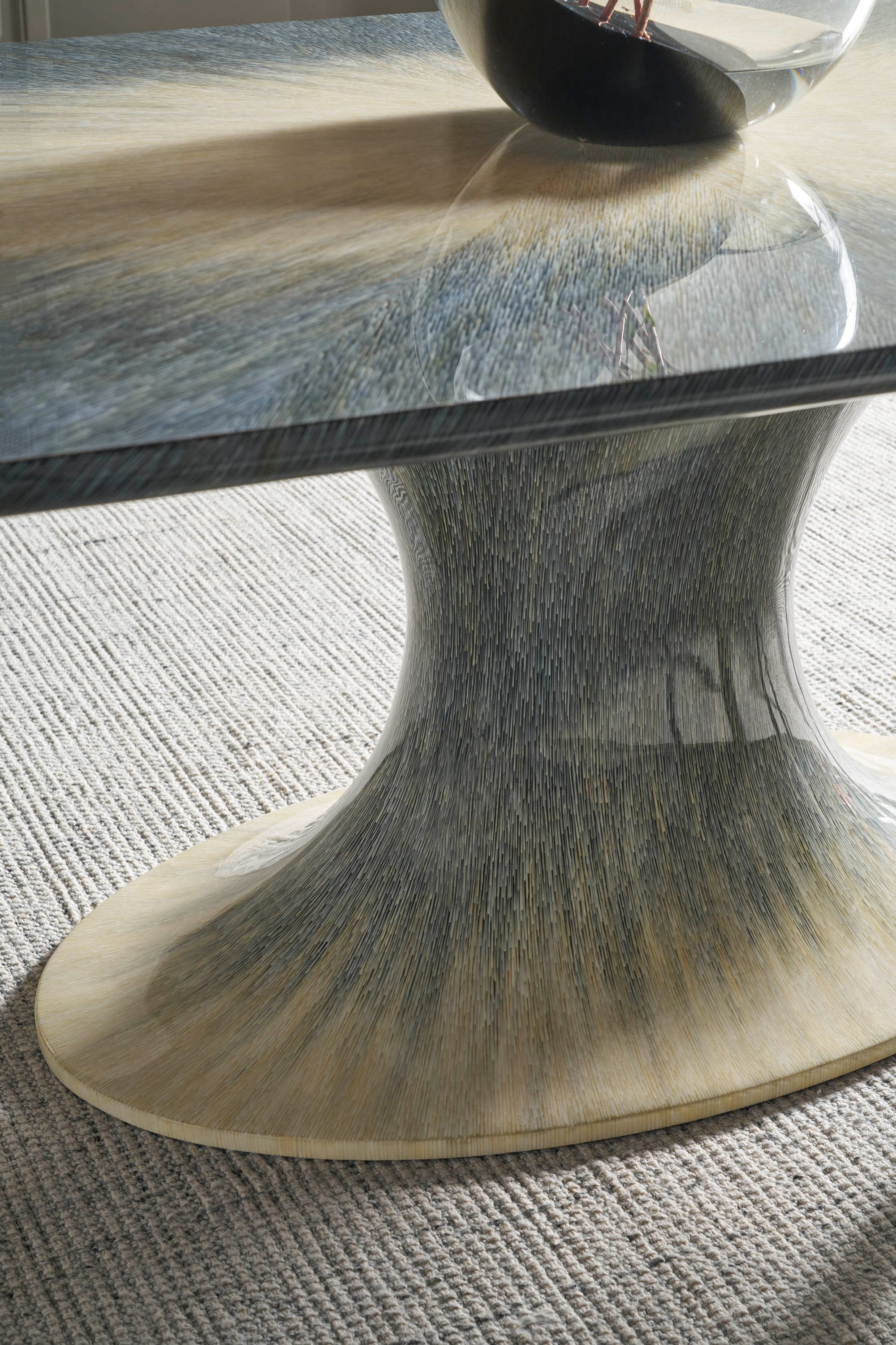 Panos Oval Dining table – Rectangular & Oval Dining Table by Theodore Alexander | Sutter & Vale