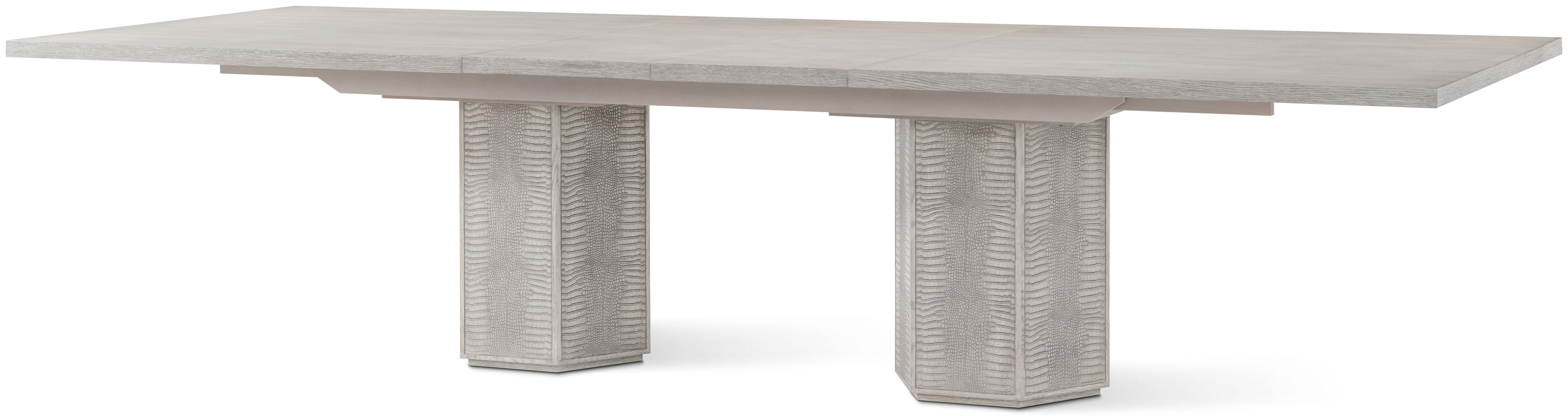 Spencer St. James Rectangular Dining Table in White Oak Veneer - Theodore Alexander