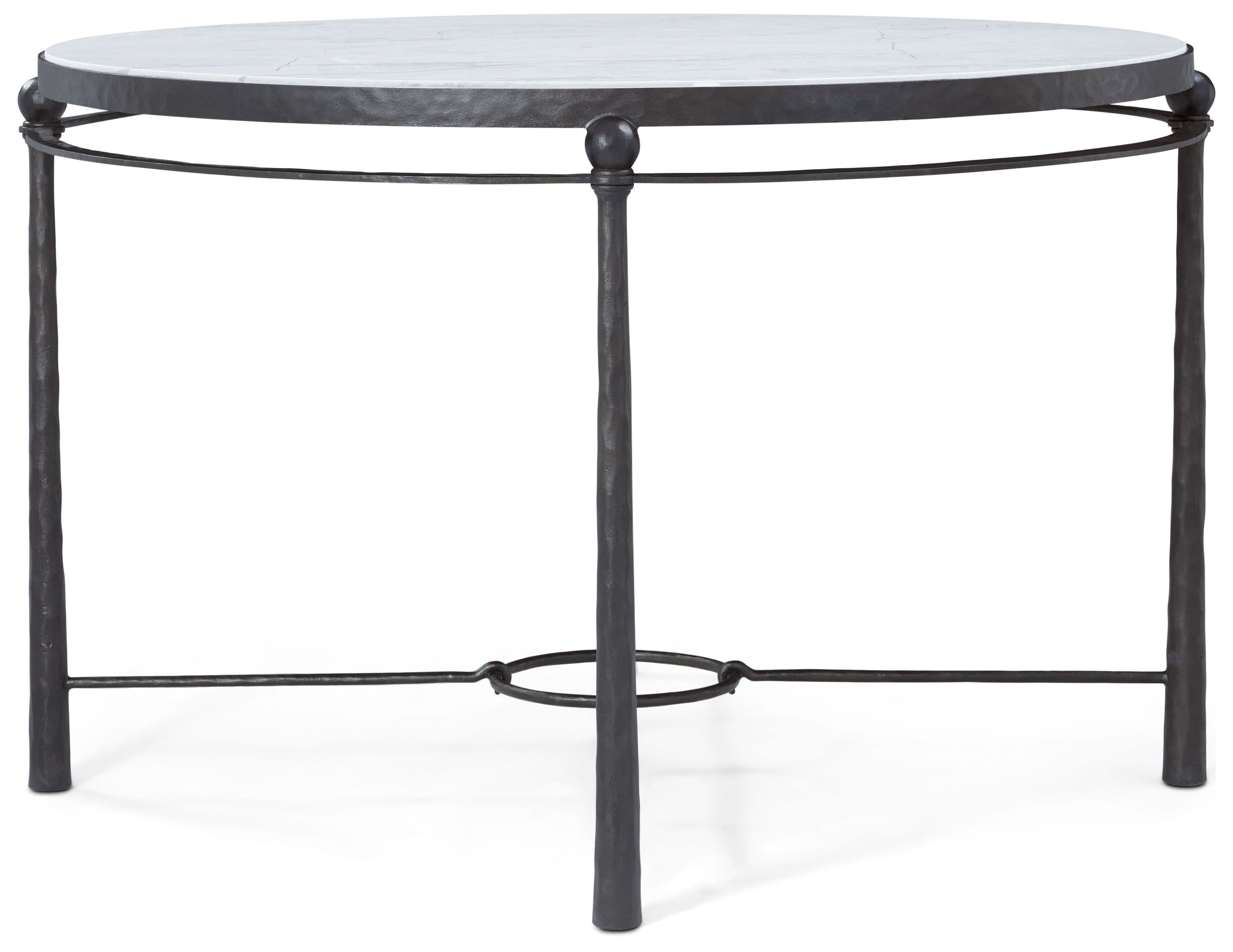 Spencer London Round Metal Center Table | Theodore Alexander | Sutter & Vale
