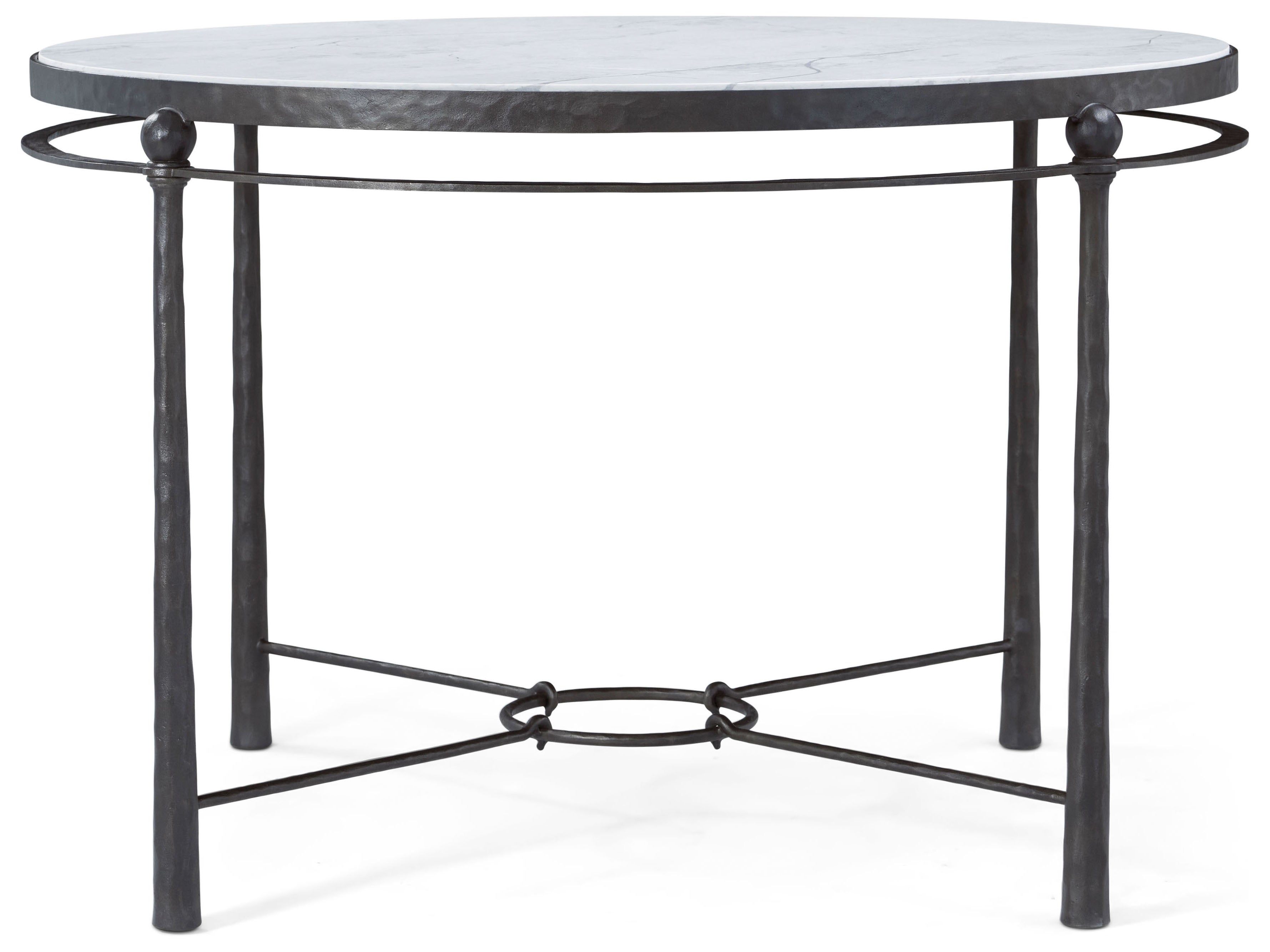 Spencer London Round Metal Center Table | Theodore Alexander | Sutter & Vale
