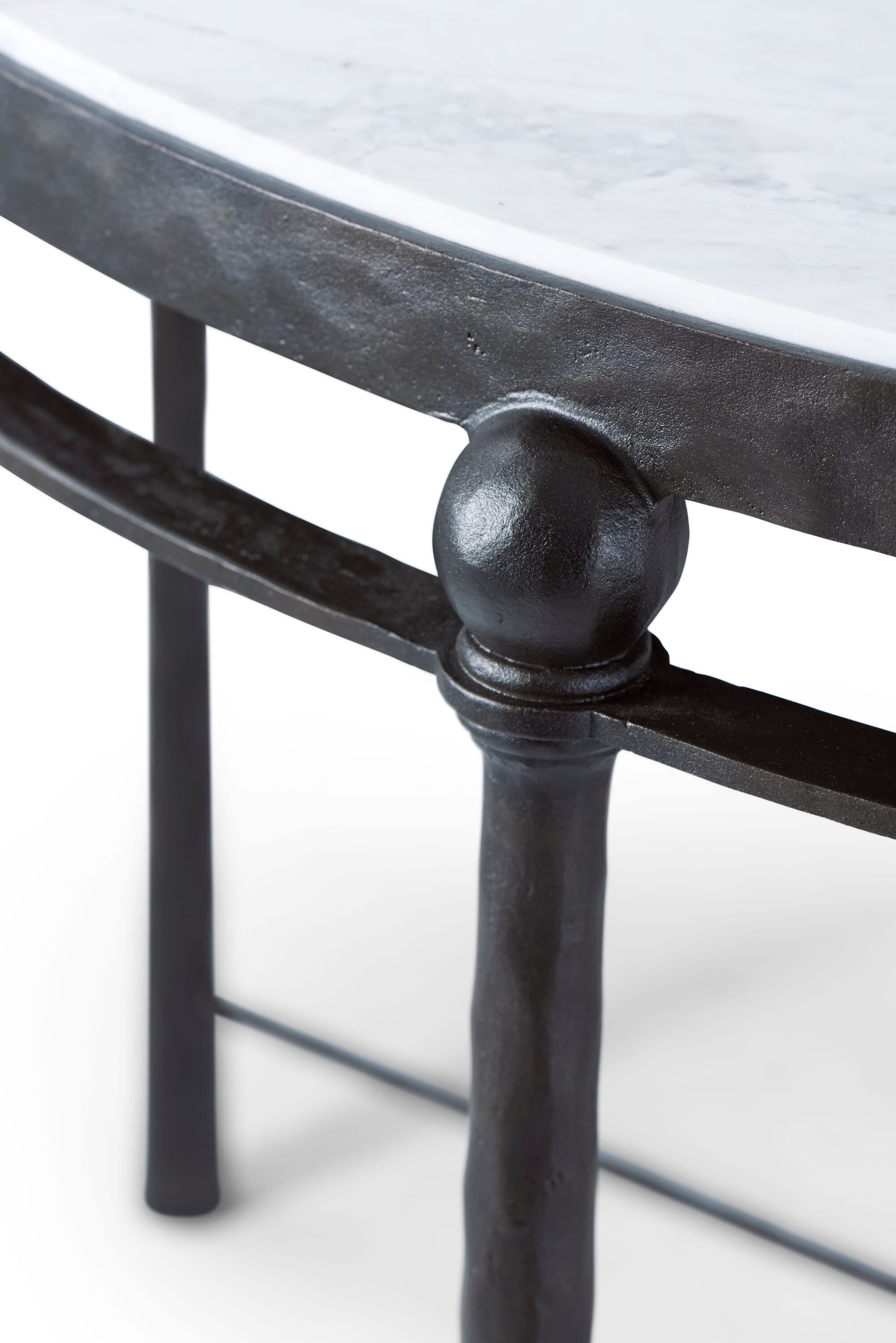 Spencer London Round Metal Center Table | Theodore Alexander | Sutter & Vale
