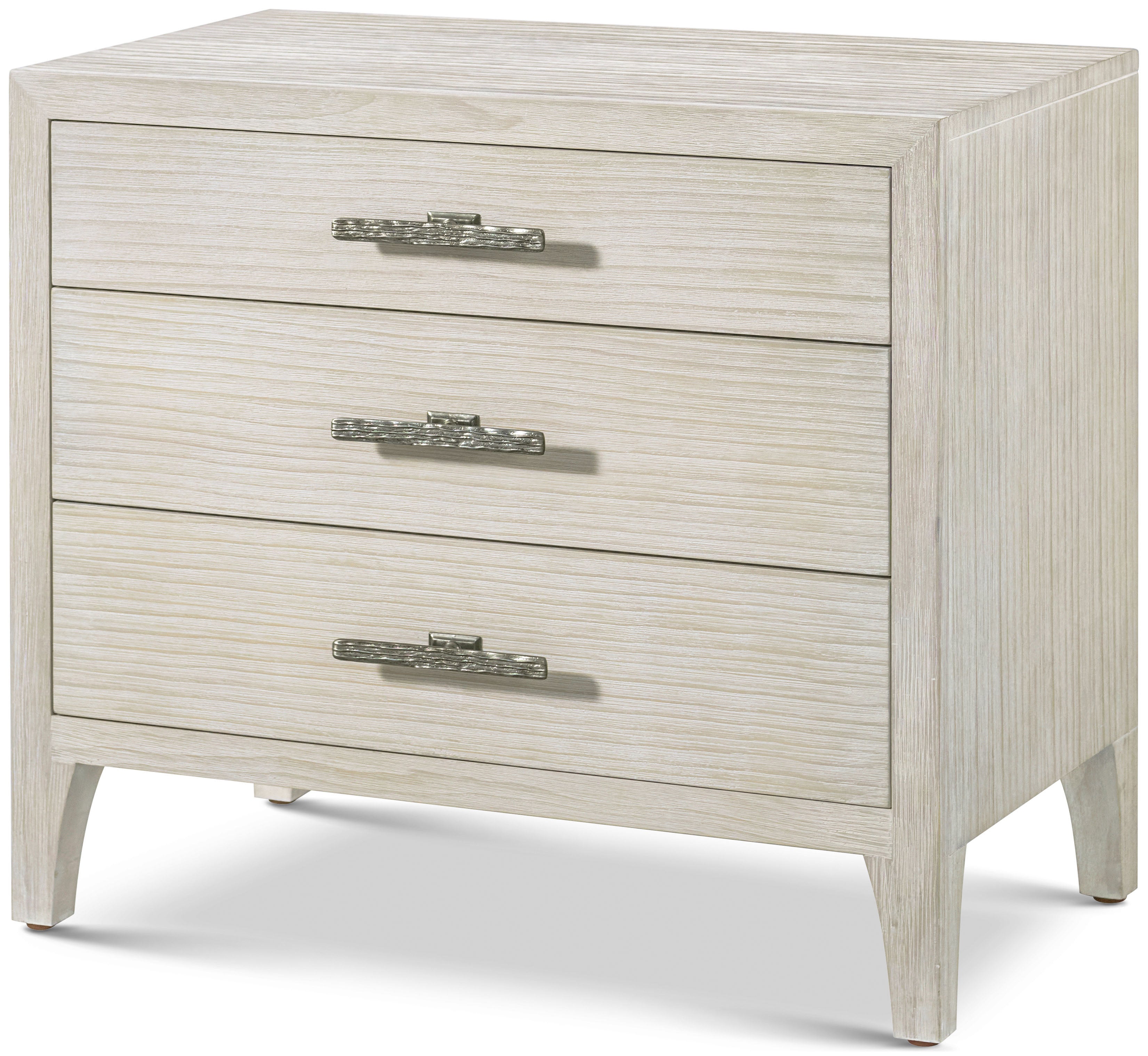 Breeze Three Drawer Nightstand | Theodore Alexander | Sutter & Vale