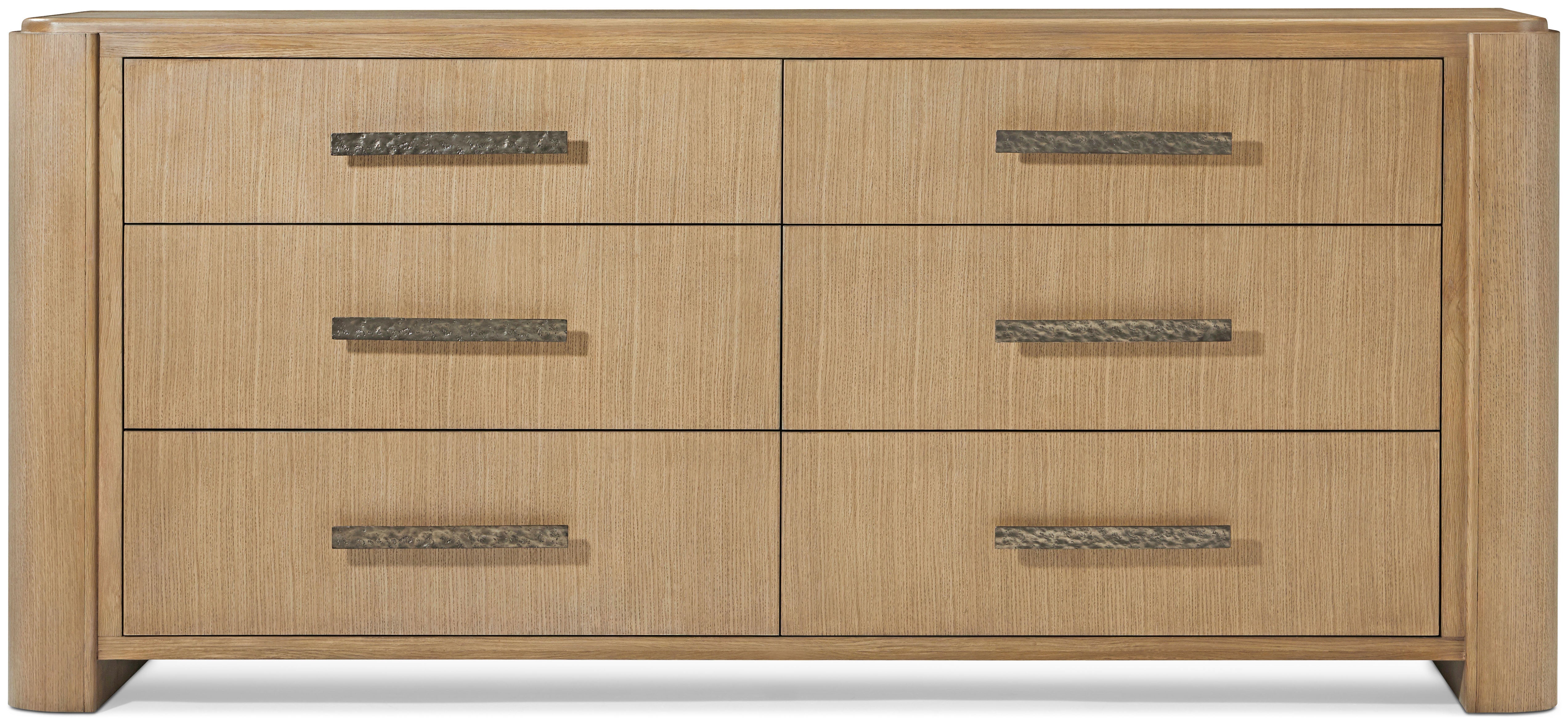 Essence Dresser in VCF1792_Blonde_MCF552.A_Volcanic_Essence / Aluminium, Veneer, Solid Wood - Theodore Alexander