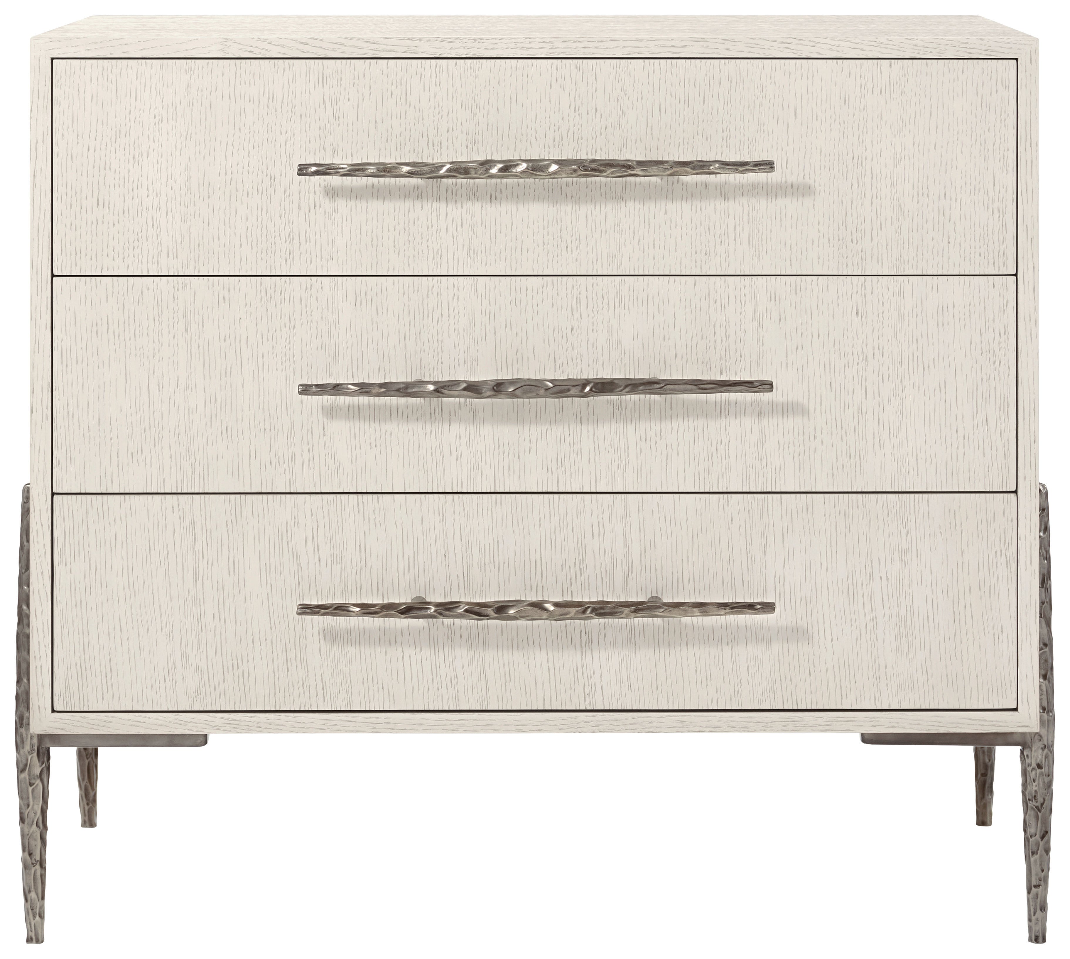 Essence Three Drawer Nightstand – Nightstands by Theodore Alexander | Sutter & Vale