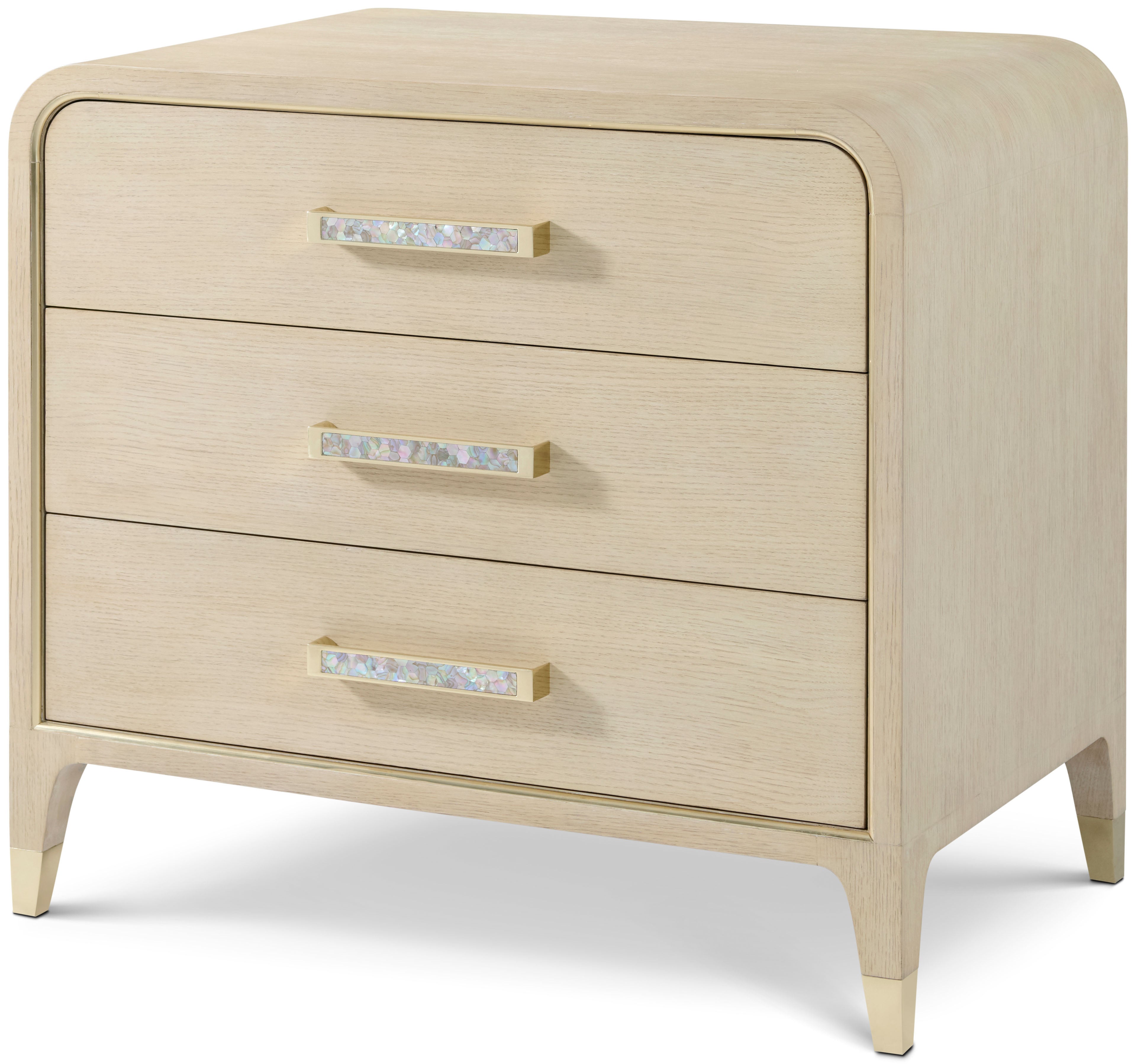 Judith Leiber 3-Drawer Nightstand | Theodore Alexander | Sutter & Vale