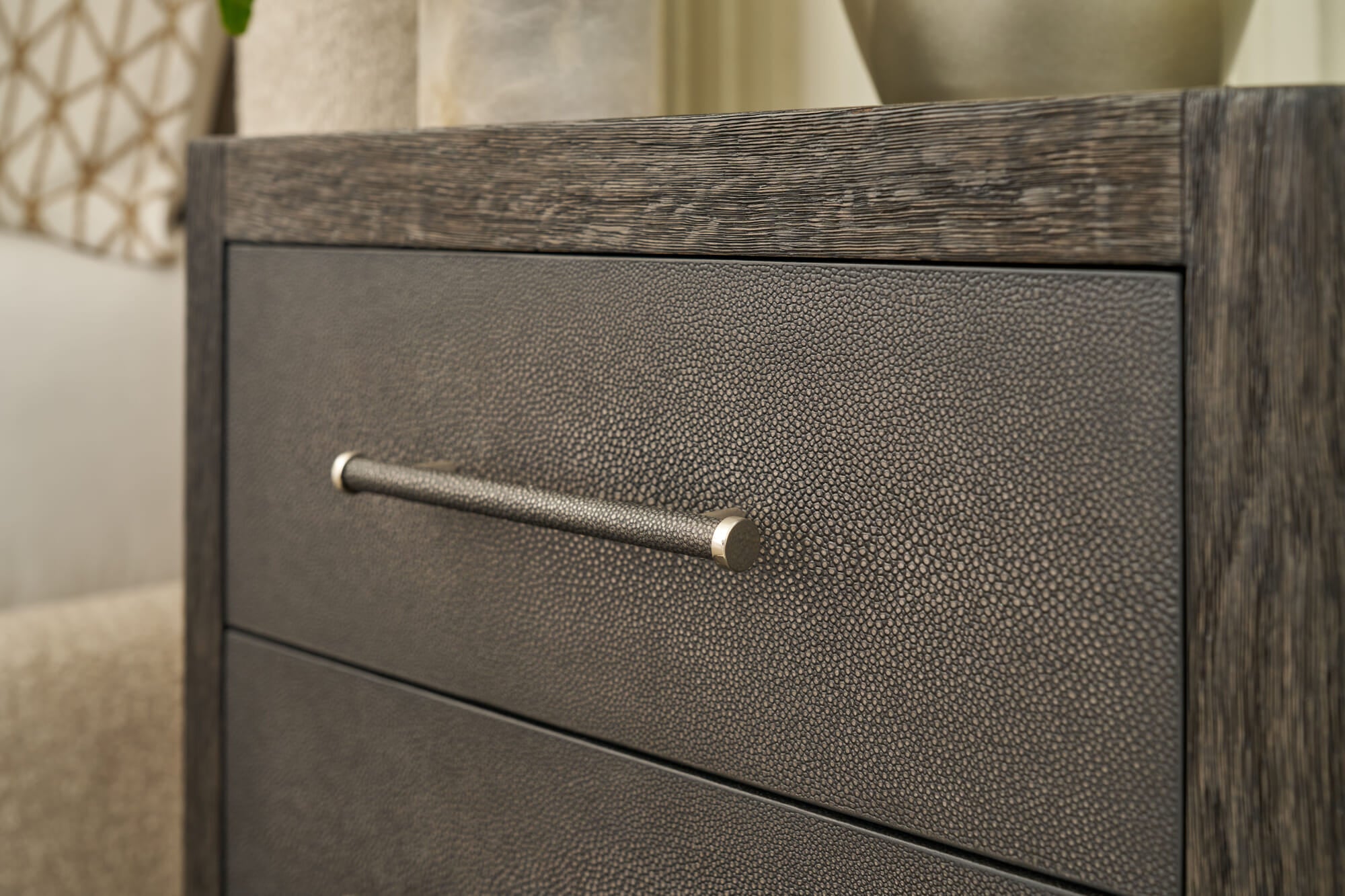 Maxwell 3-Drawer Nightstand – Nightstands by Theodore Alexander | Sutter & Vale