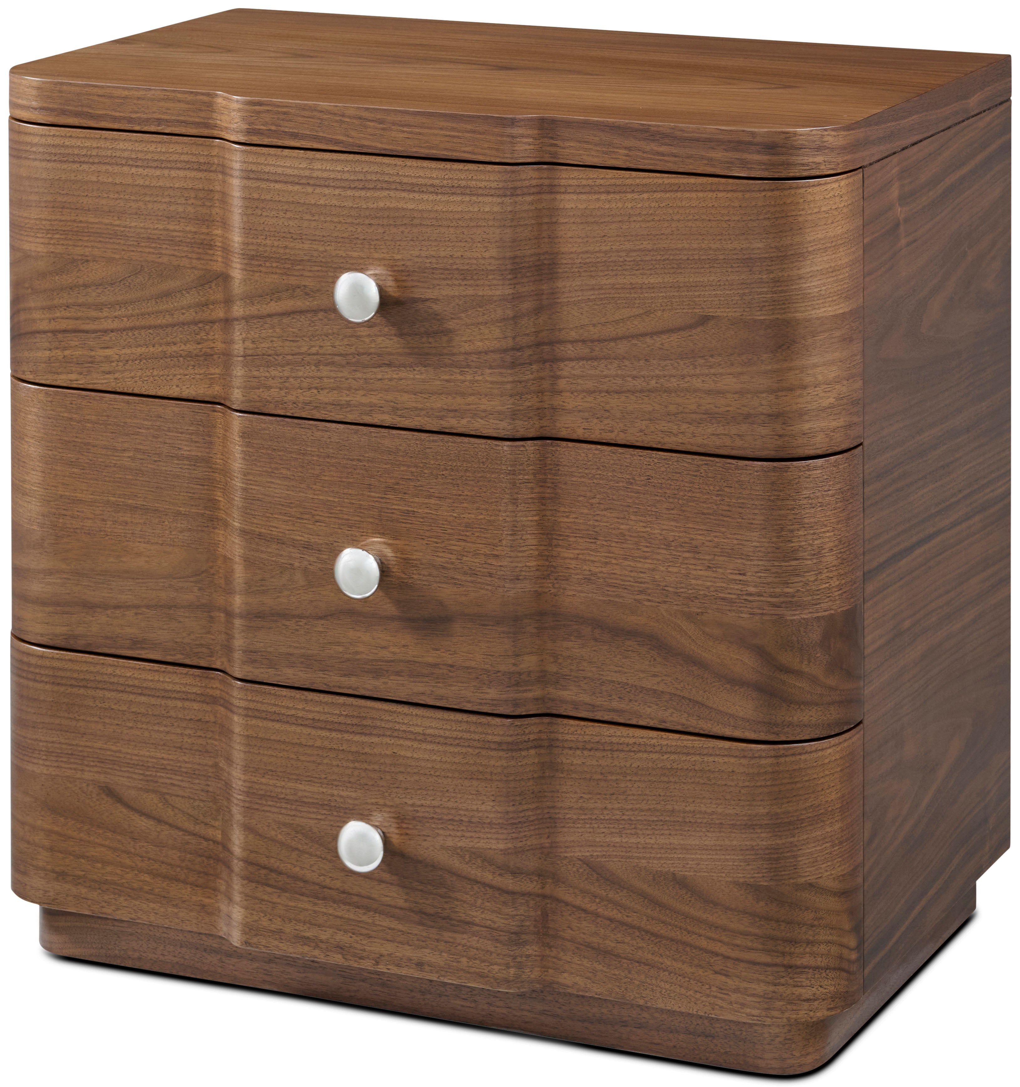 Coronet Walnut Small Nightstand | Theodore Alexander | Sutter & Vale