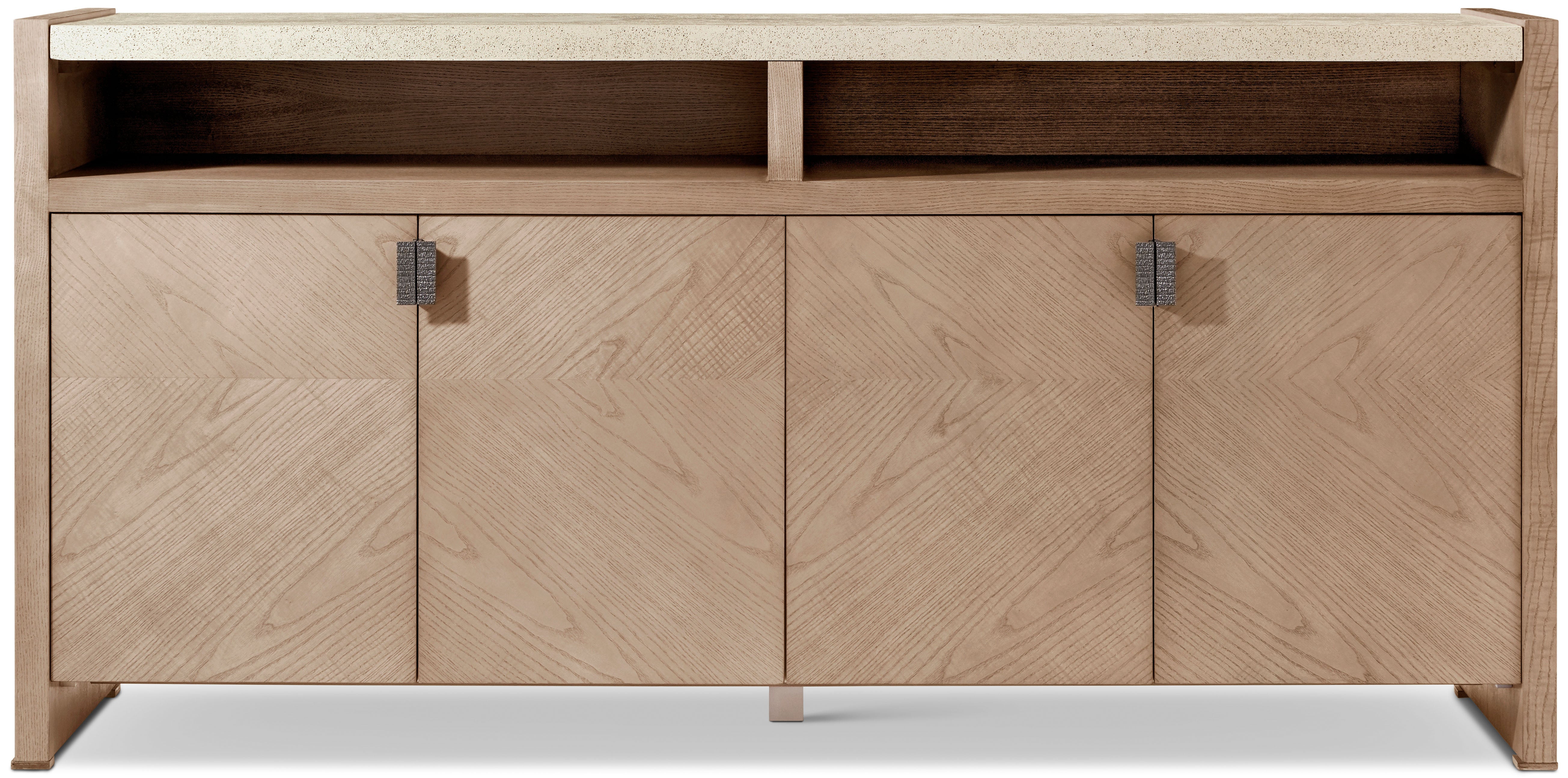 Catalina Sideboard in PCF1176.1J2G_Dune_FCF211_Mineral / Veneer, Aluminium, Composite - Theodore Alexander