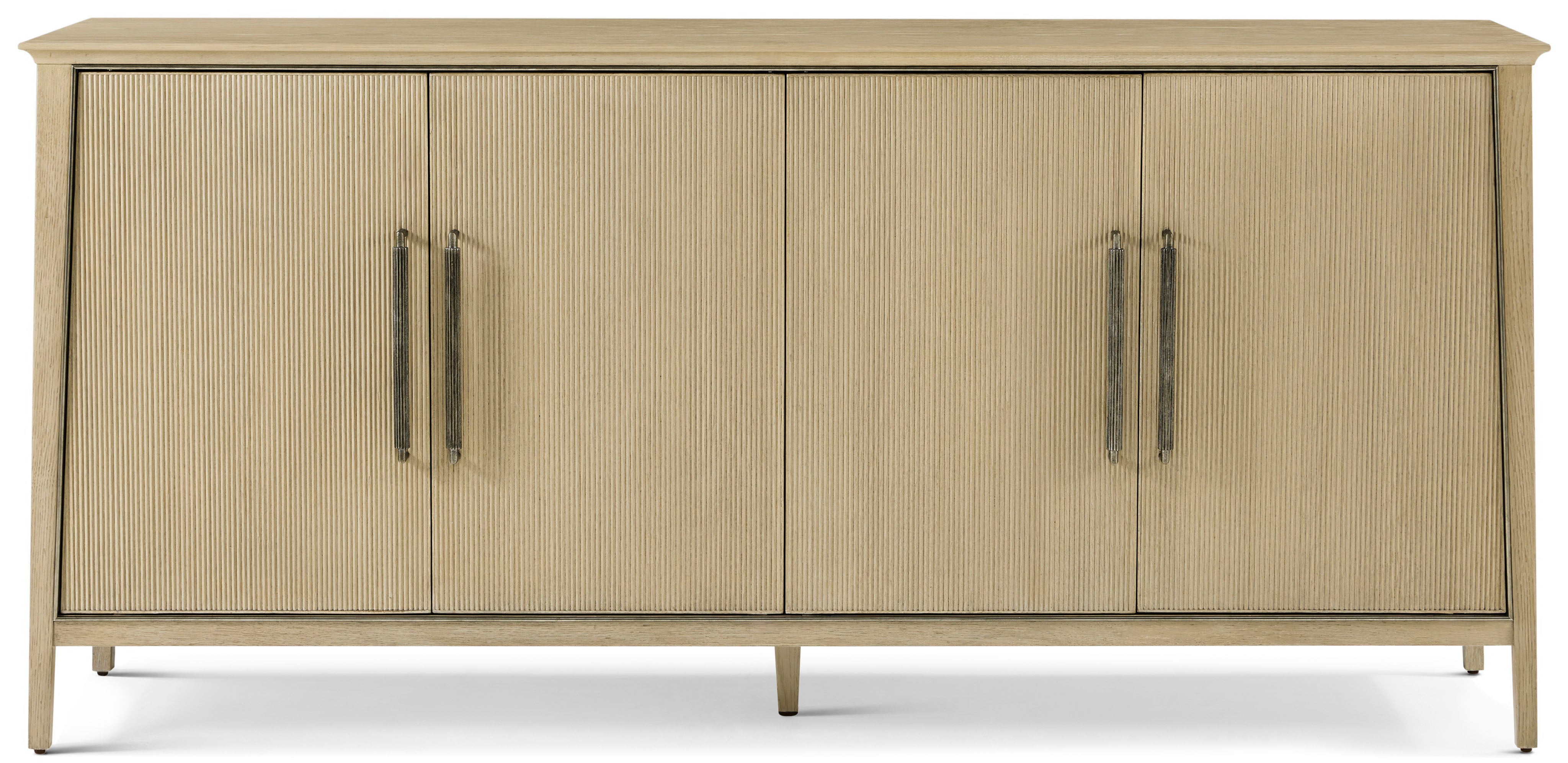 Balboa Buffet in VCF1882_Coastal_Grey_MCF584.A_Dark_Nickel / Oak Wood, Oak Veneer, Aluminium - Theodore Alexander