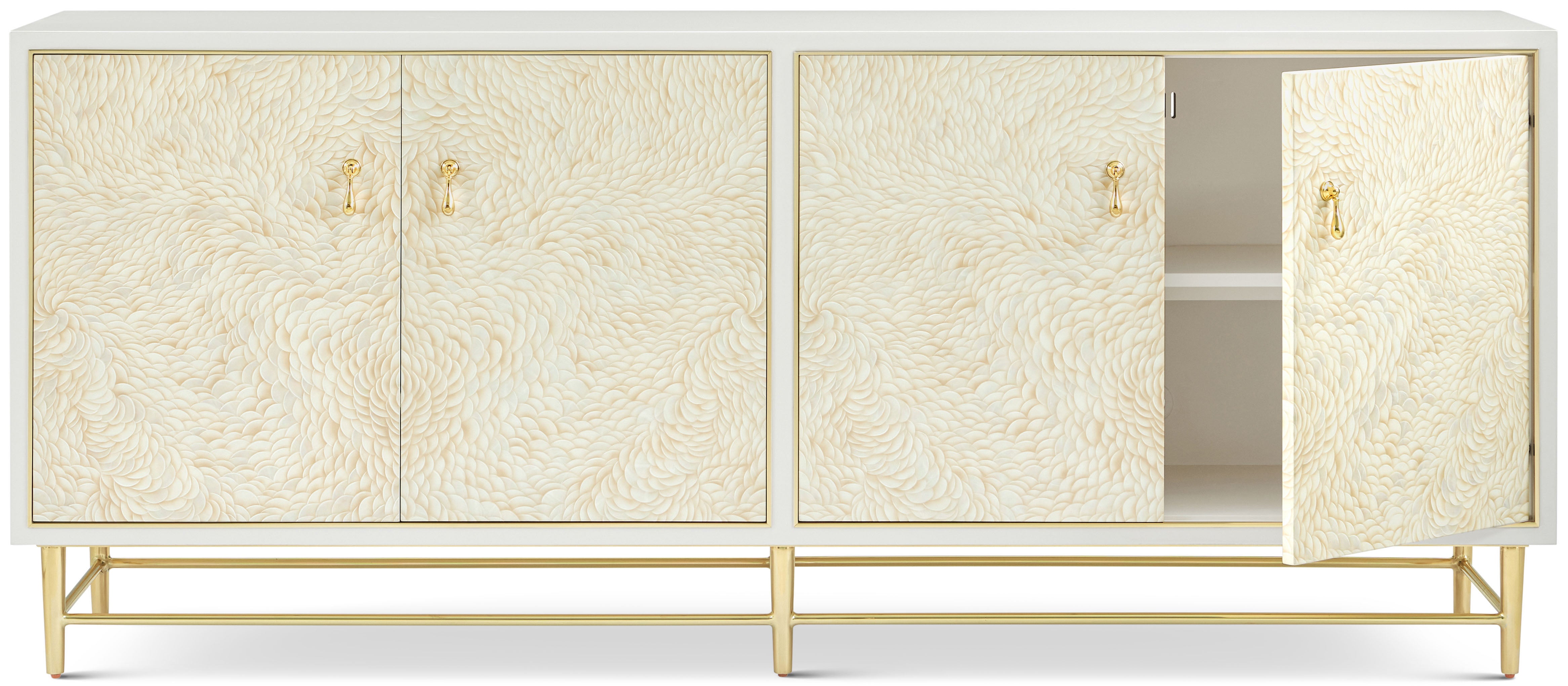 Judith Leiber 4-Door Credenza II | Theodore Alexander | Sutter & Vale