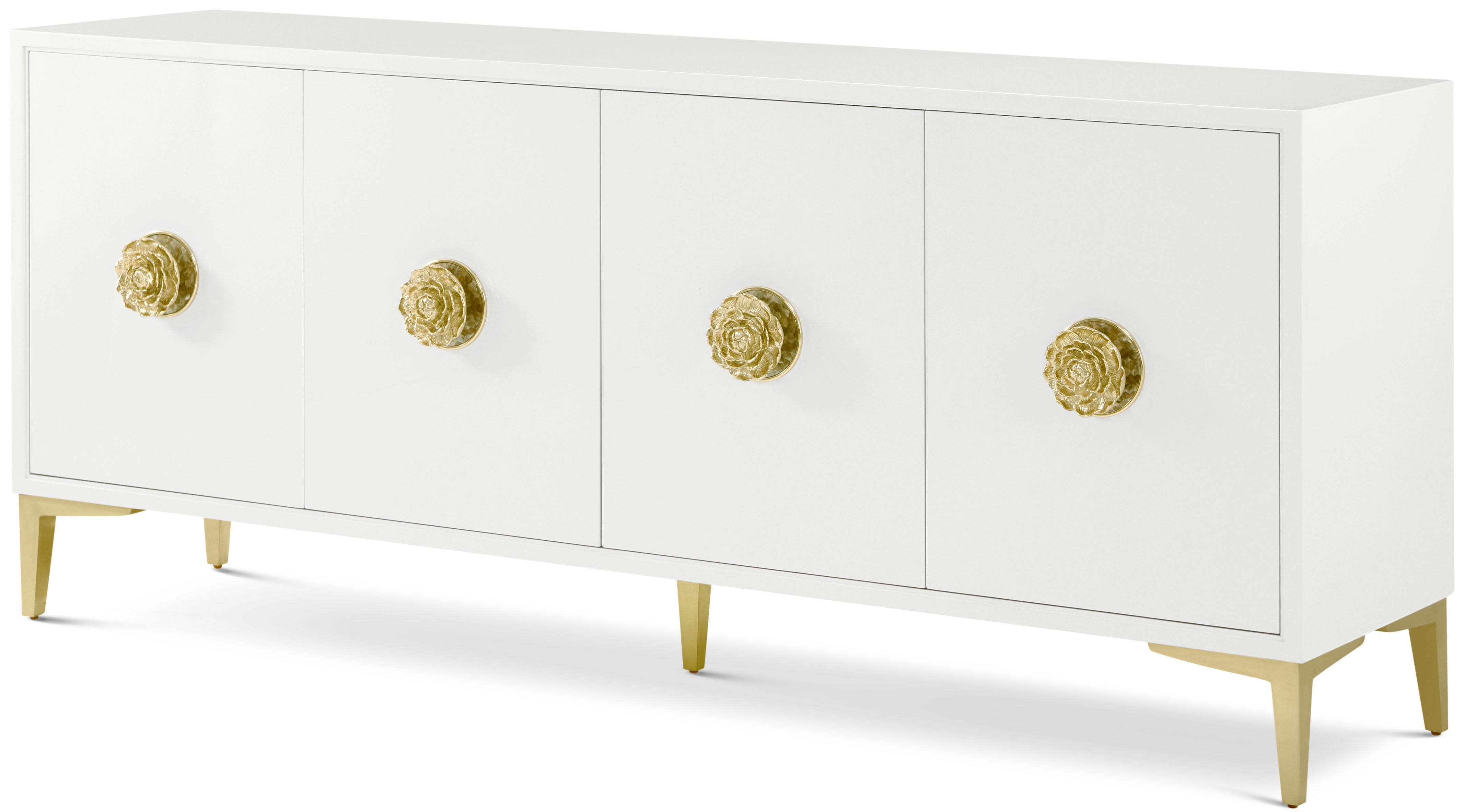 Judith Leiber 4-Door Credenza III | Theodore Alexander | Sutter & Vale