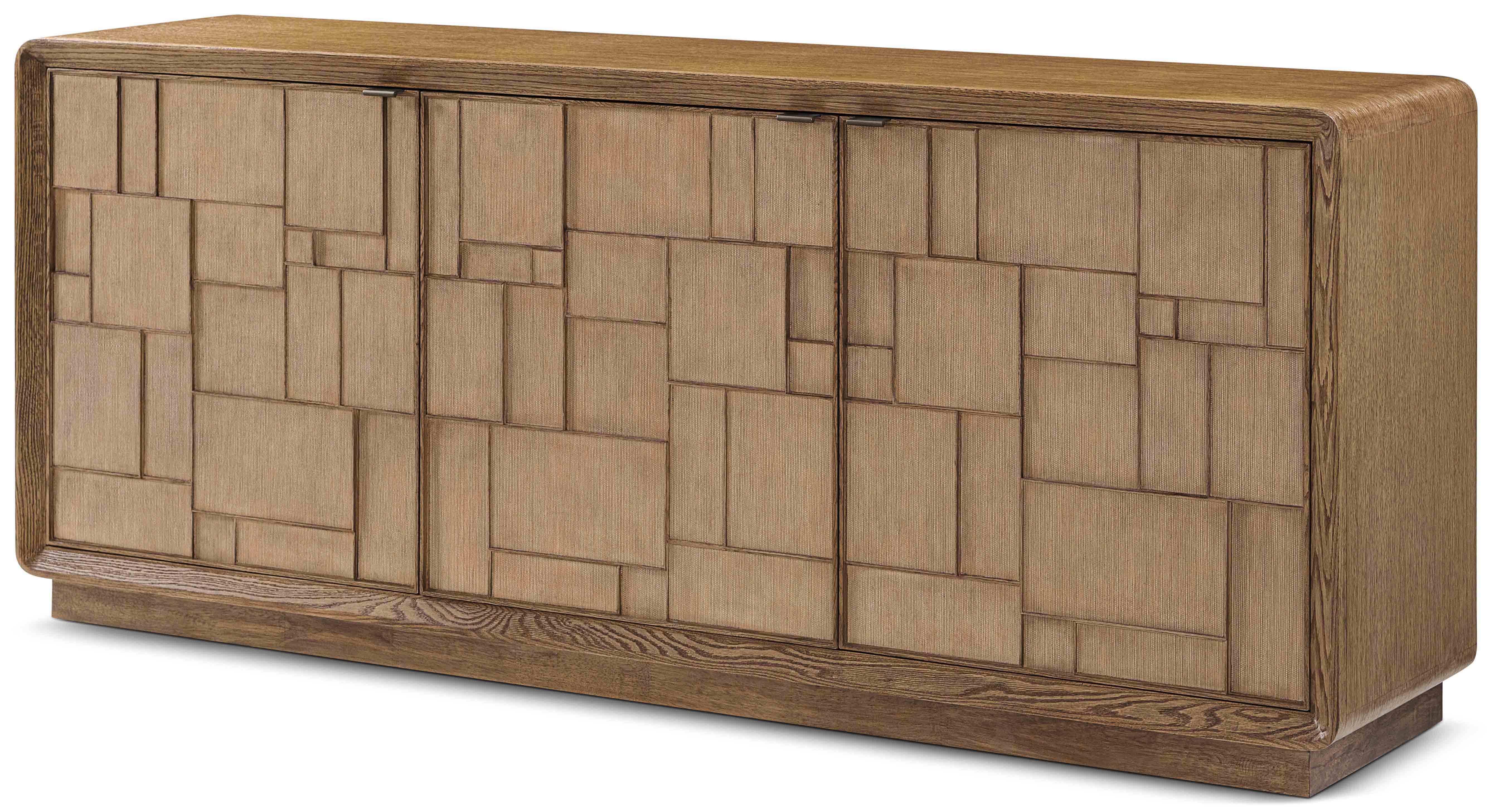 Amelia Credenza with Wallpaper | Theodore Alexander | Sutter & Vale