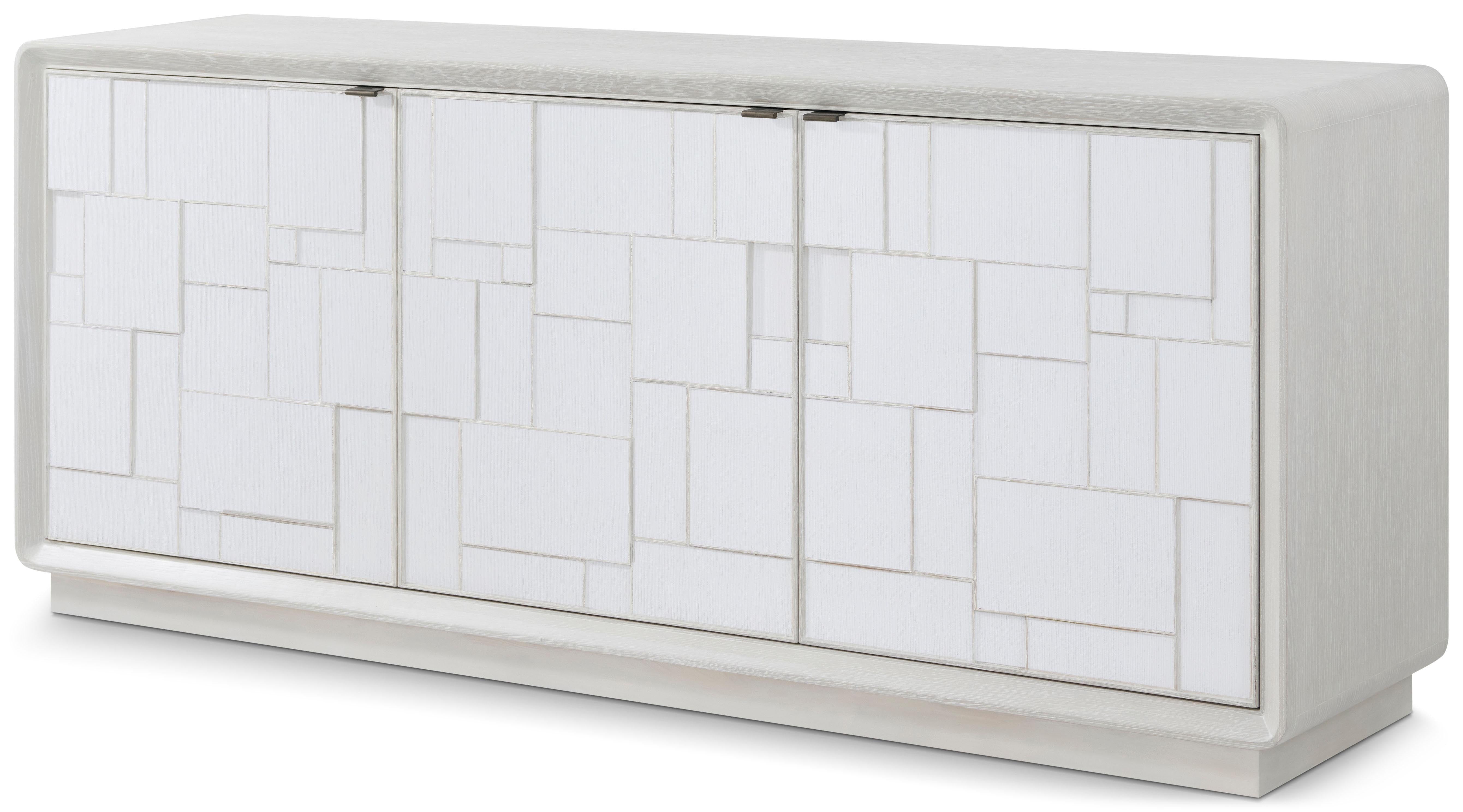 Amelia Credenza with Wallpaper | Theodore Alexander | Sutter & Vale