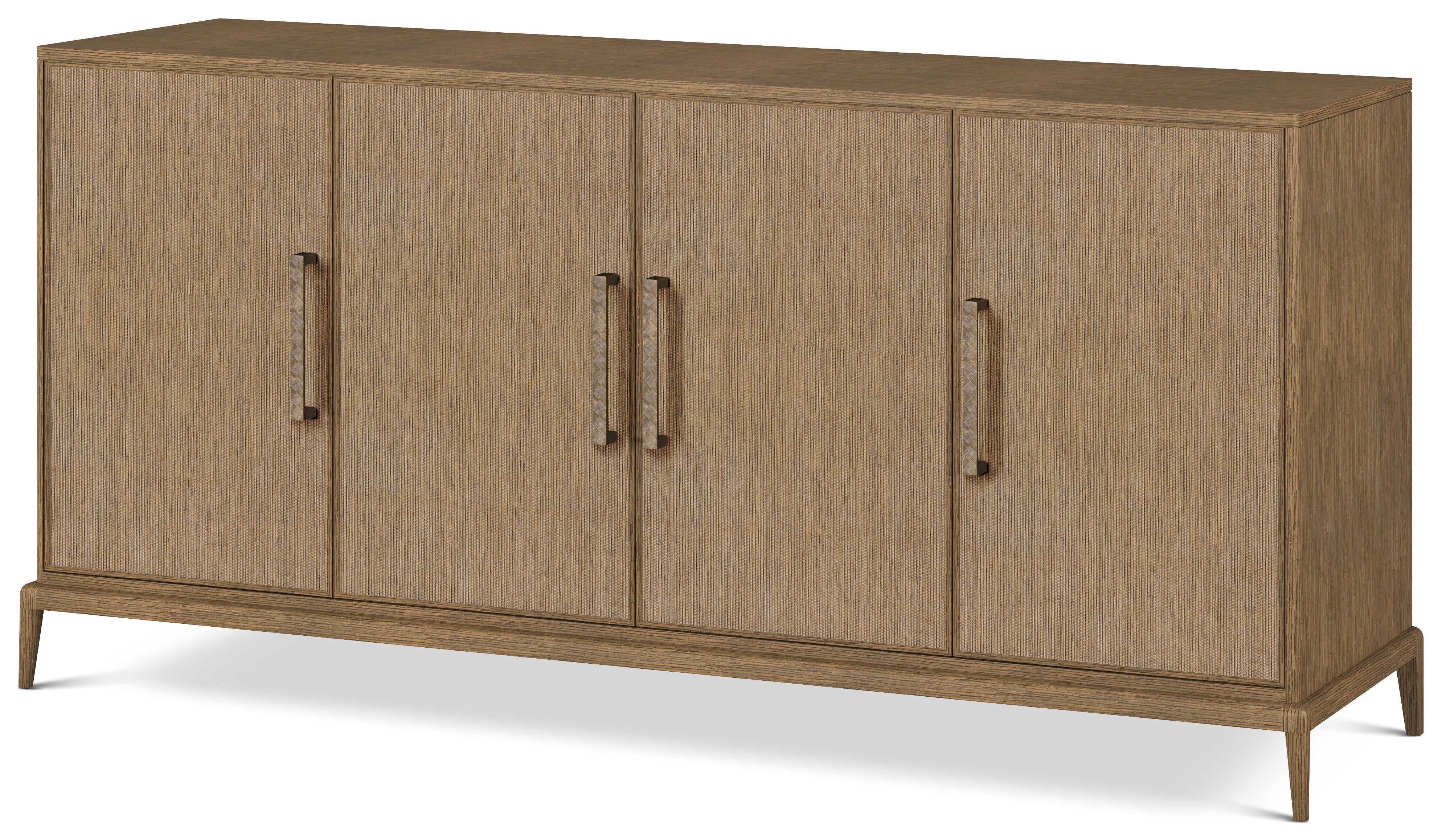 Stuart Credenza with Wallpaper | Theodore Alexander | Sutter & Vale