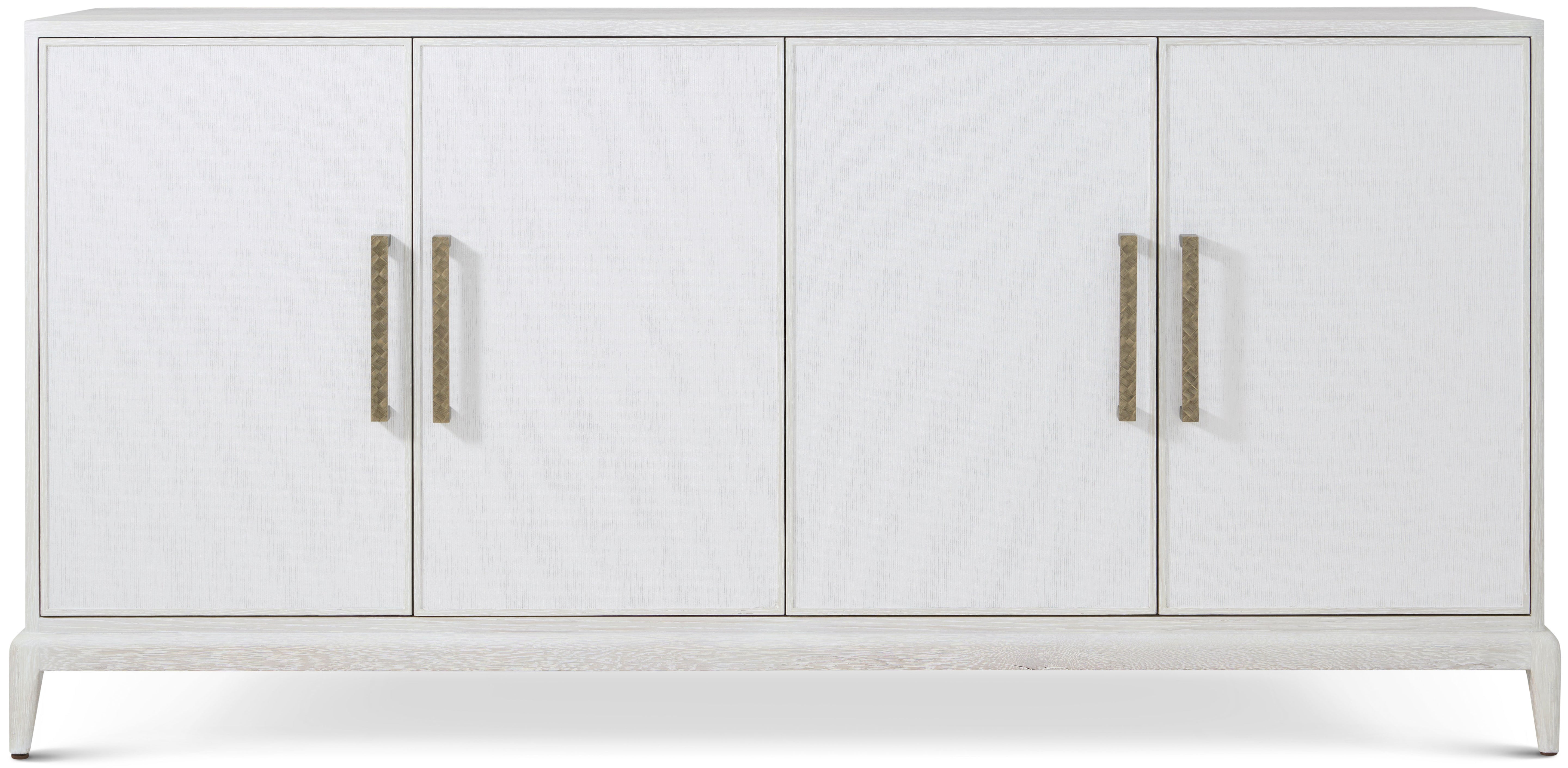 Stuart Credenza with Wallpaper | Theodore Alexander | Sutter & Vale