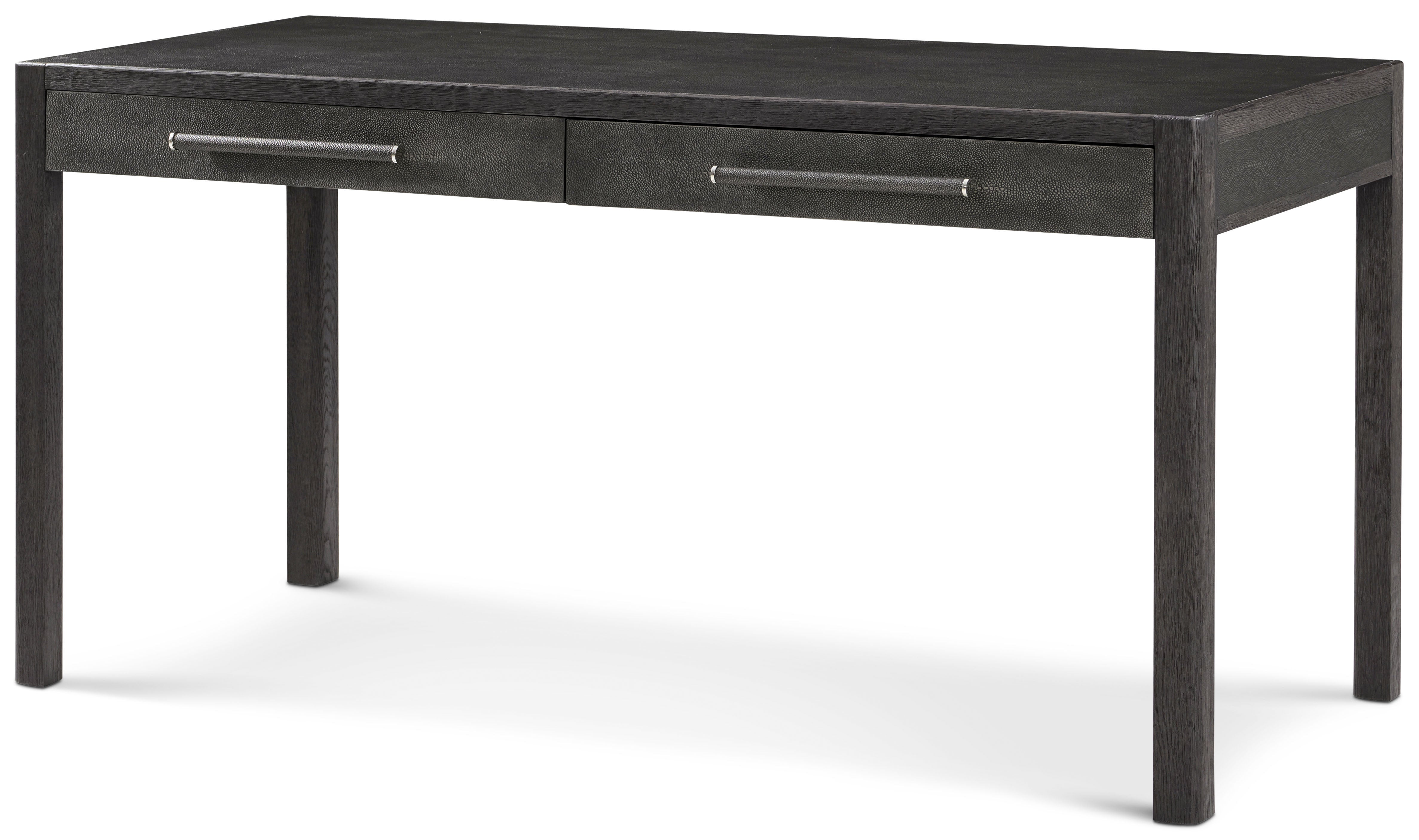 Maxwell Desk in Solid Wood, Veneer, Shagreen - Theodore Alexander