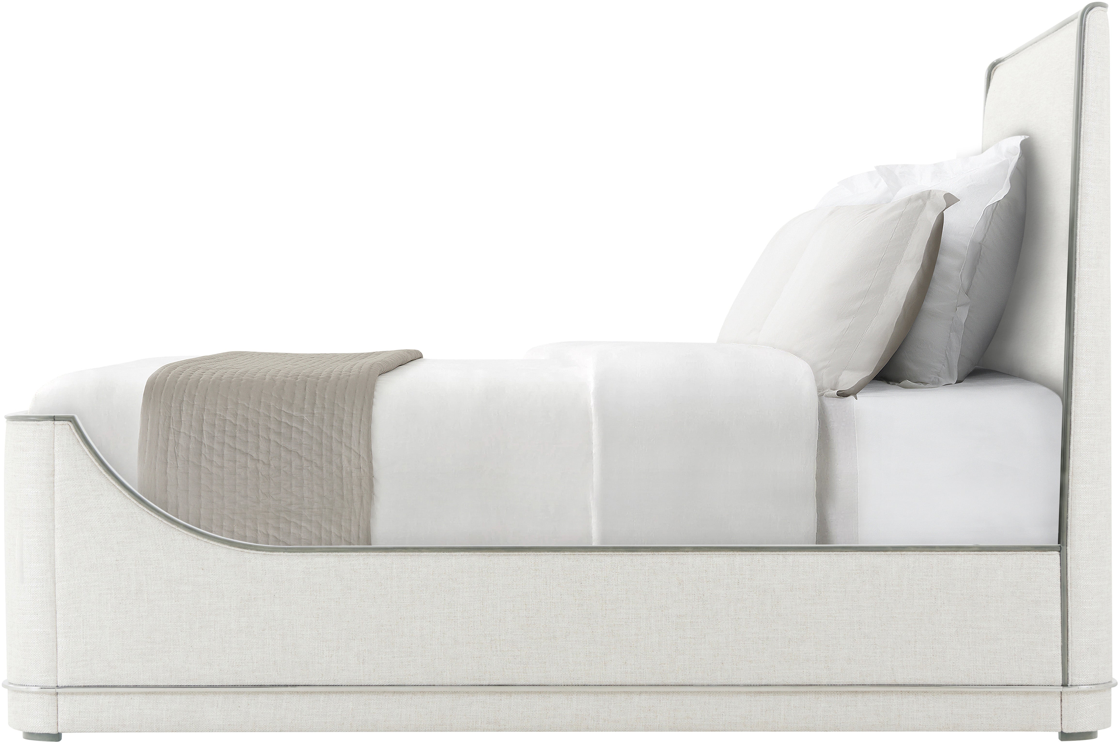 Hudson King Upholstered Bed – Beds by Theodore Alexander | Sutter & Vale